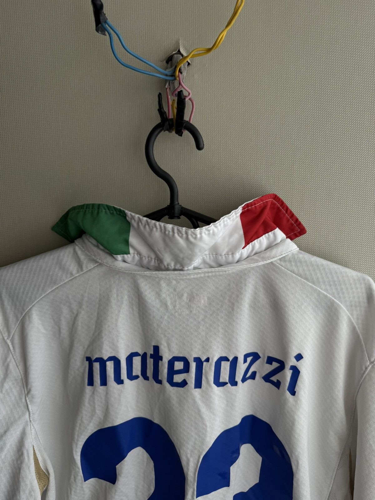 Puma Puma Italy Home Shirt 2010 Marco Materazzi 23 World Cup Size US M / EU 48-50 / 2 - 8 Thumbnail