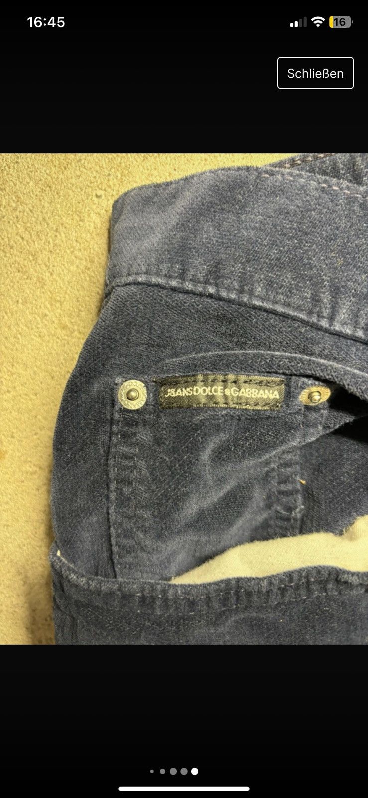 Carlo Colucci Vintage Carlo Colucci Jeans in Dark Grey | Size 32 Size US 32 / EU 48 - 9 Thumbnail