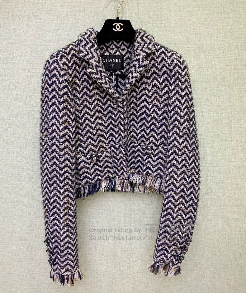 Chanel Chanel Colour-blocked tassel short jacket Size XS / US 0-2 / IT 36-38 - 1 Thumbnail