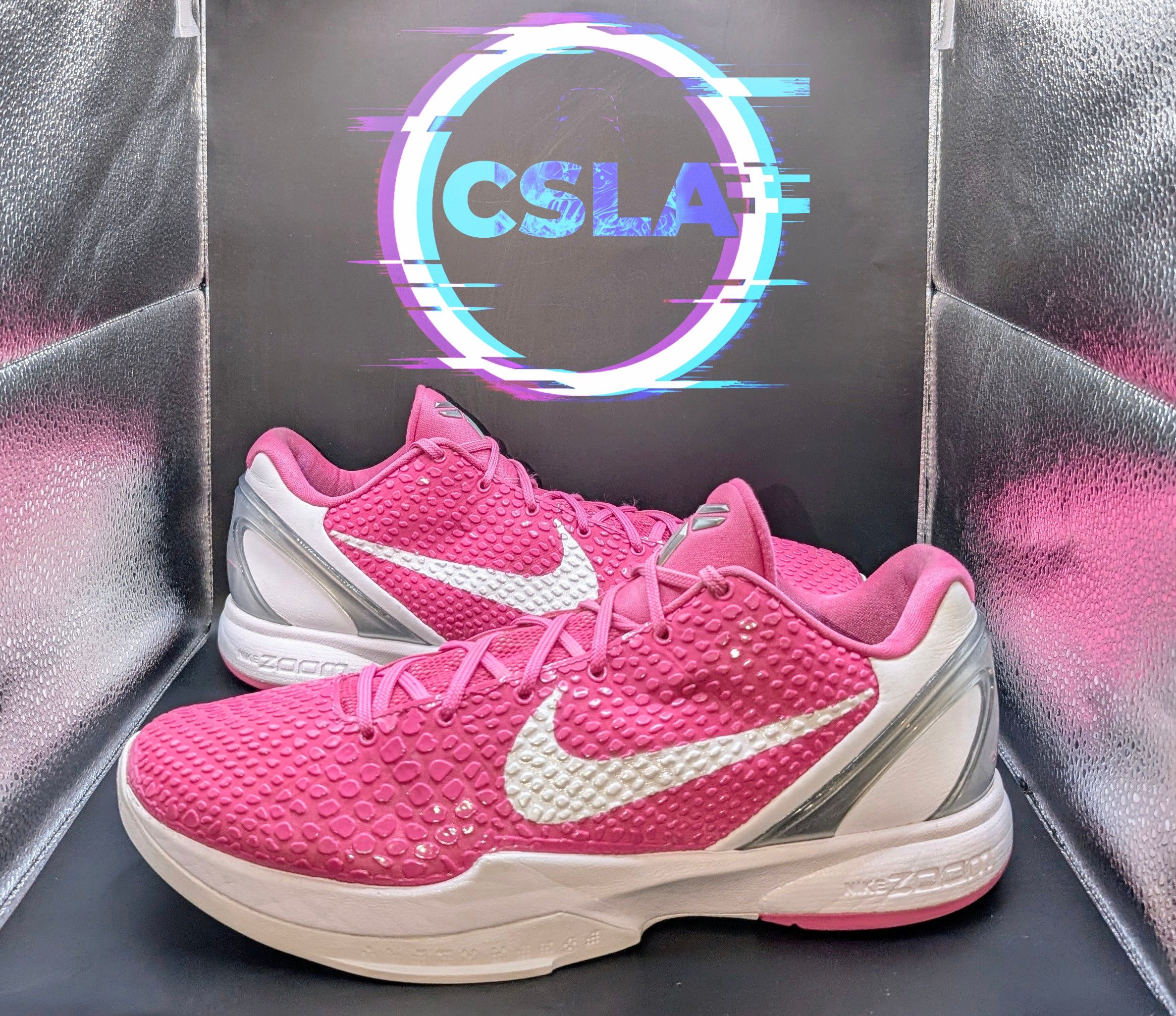 Nike Nike Kobe 6 Protro Kay Yow Think Pink *Unreleased* Size US 13 / EU 46 - 1 Thumbnail