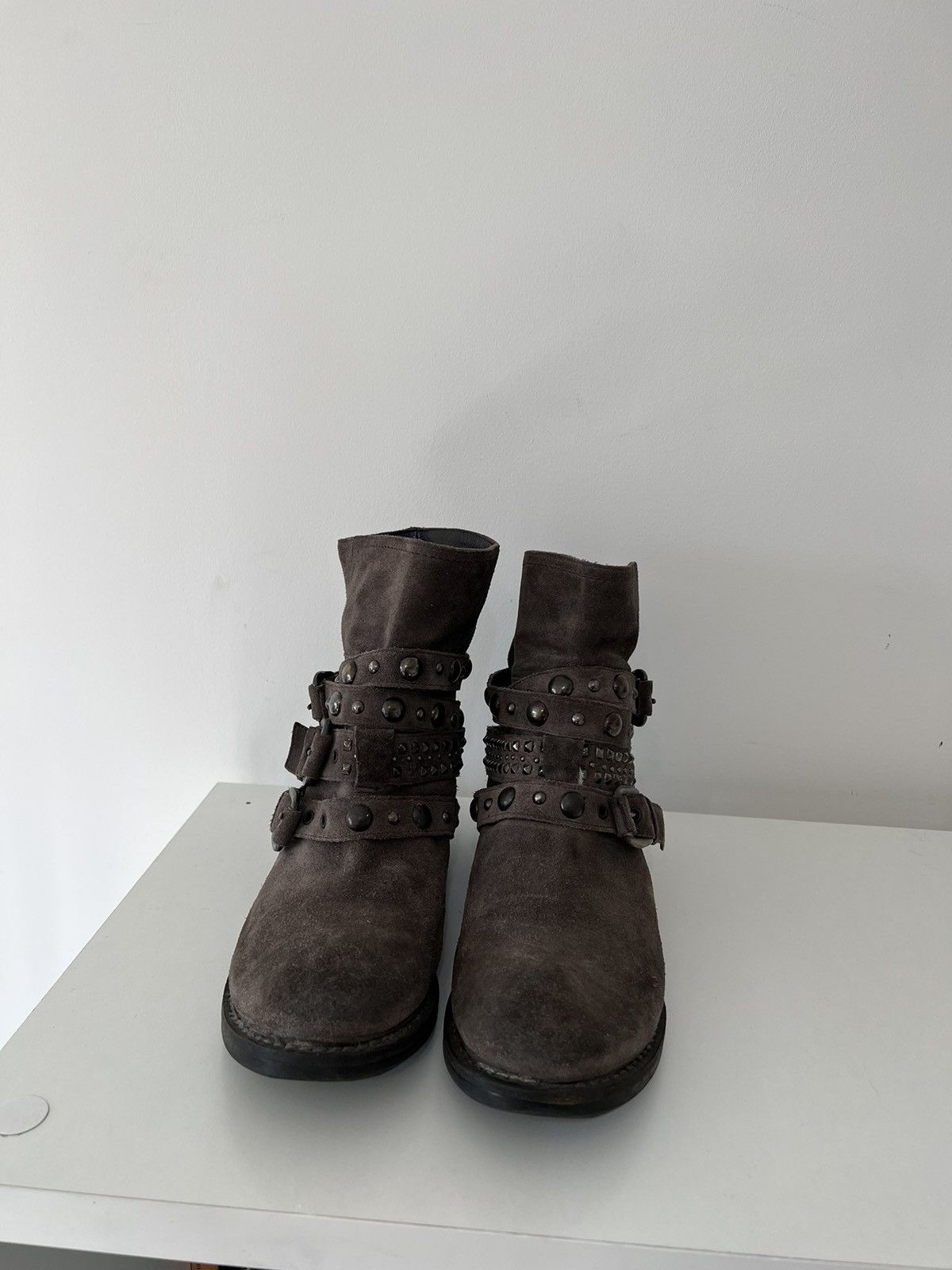 Vintage EU 39/ Avant-Grade Zip Boots AS98 style Size US 9 / IT 39 - 3 Thumbnail