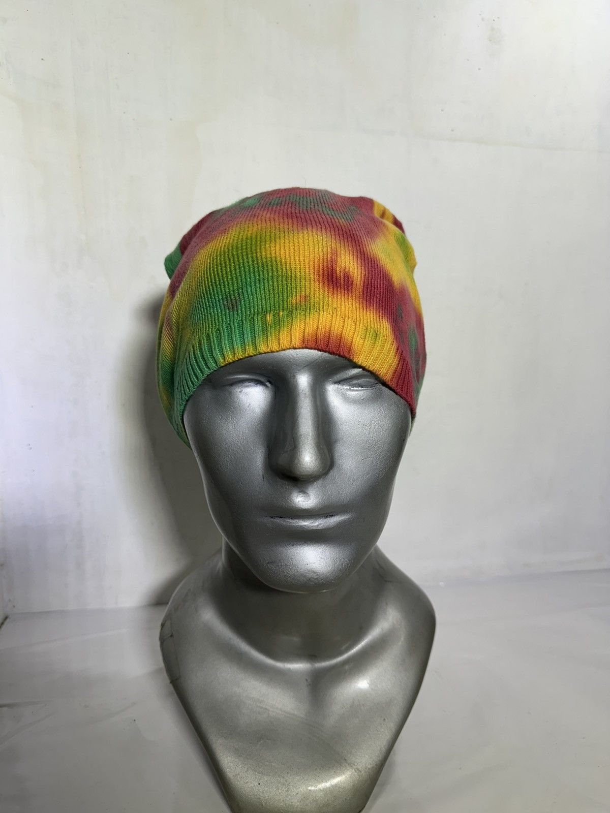 Japanese Brand Gallet Co LTD Japanese Tie dye Multicolour Beanie Hats Size ONE SIZE - 2 Thumbnail