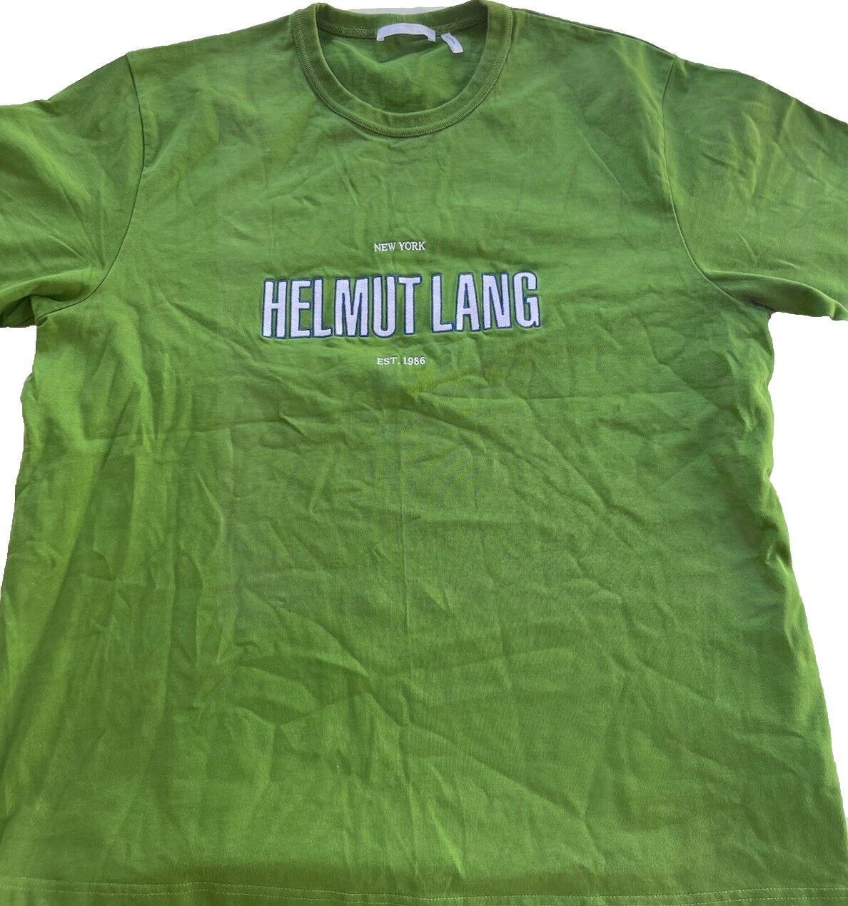 Helmut Lang Helmut Lang Men’s Shirt Sz XXL Green Streetwear New York Size US XXL / EU 58 / 5 - 1 Thumbnail