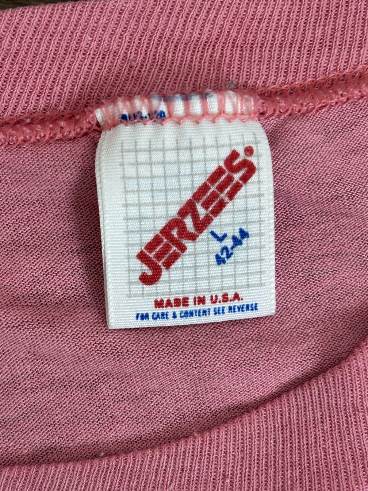 Jerzees Vintage 1980’s “Fight For Your Right” Single Stitch Tee Size US L / EU 52-54 / 3 - 10 Thumbnail