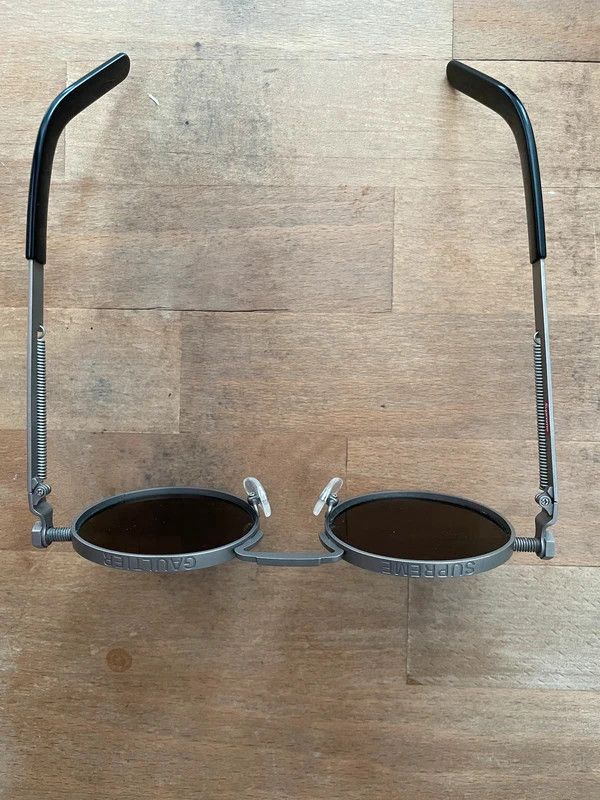 Jean Paul Gaultier × Supreme SS19 Supeme Jean Paul Gaultier silver sunglasses Size ONE SIZE - 2 Thumbnail