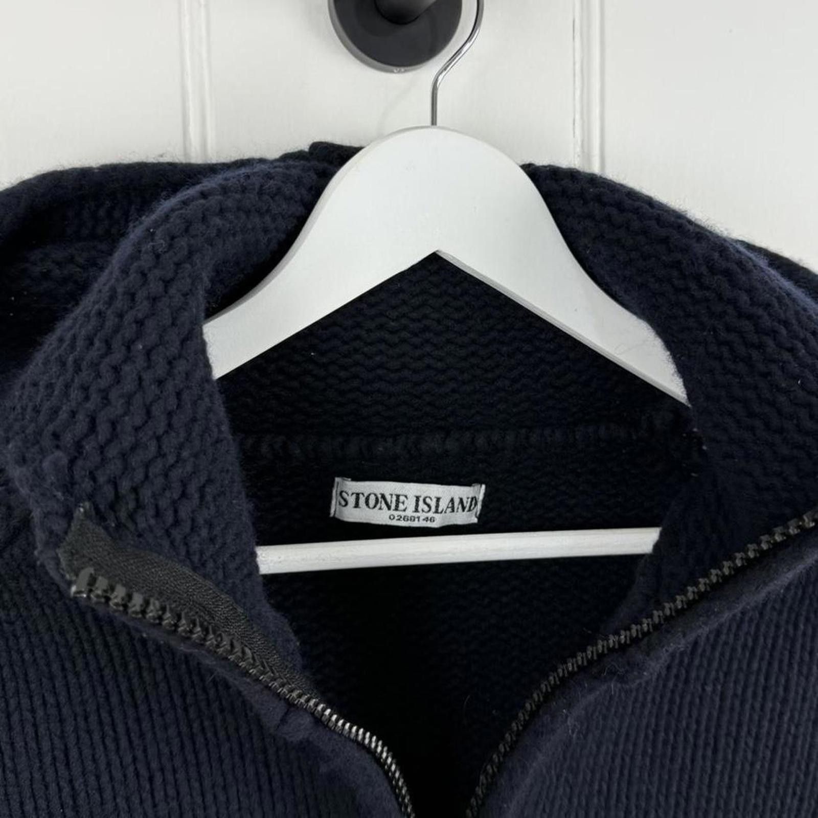 Stone Island Stone Island Knit Hoodie Size S / US 4 / IT 40 - 4 Thumbnail