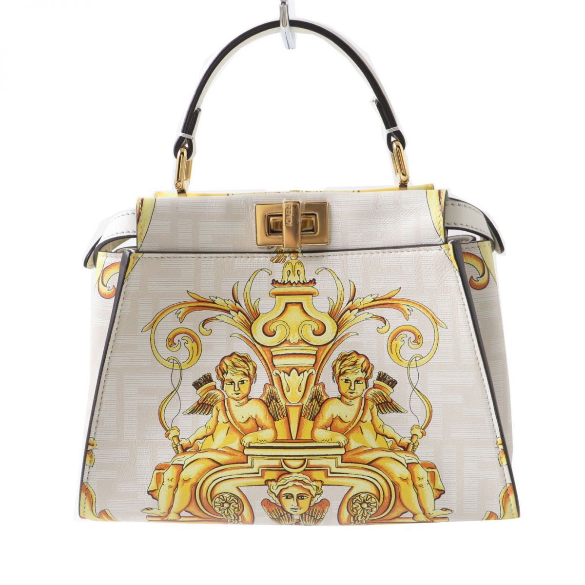 Fendi Fendi Fendi Versace Leather Handbag Leather Handbag 8BN244 DUTY FREE for USA Size ONE SIZE - 1 Thumbnail