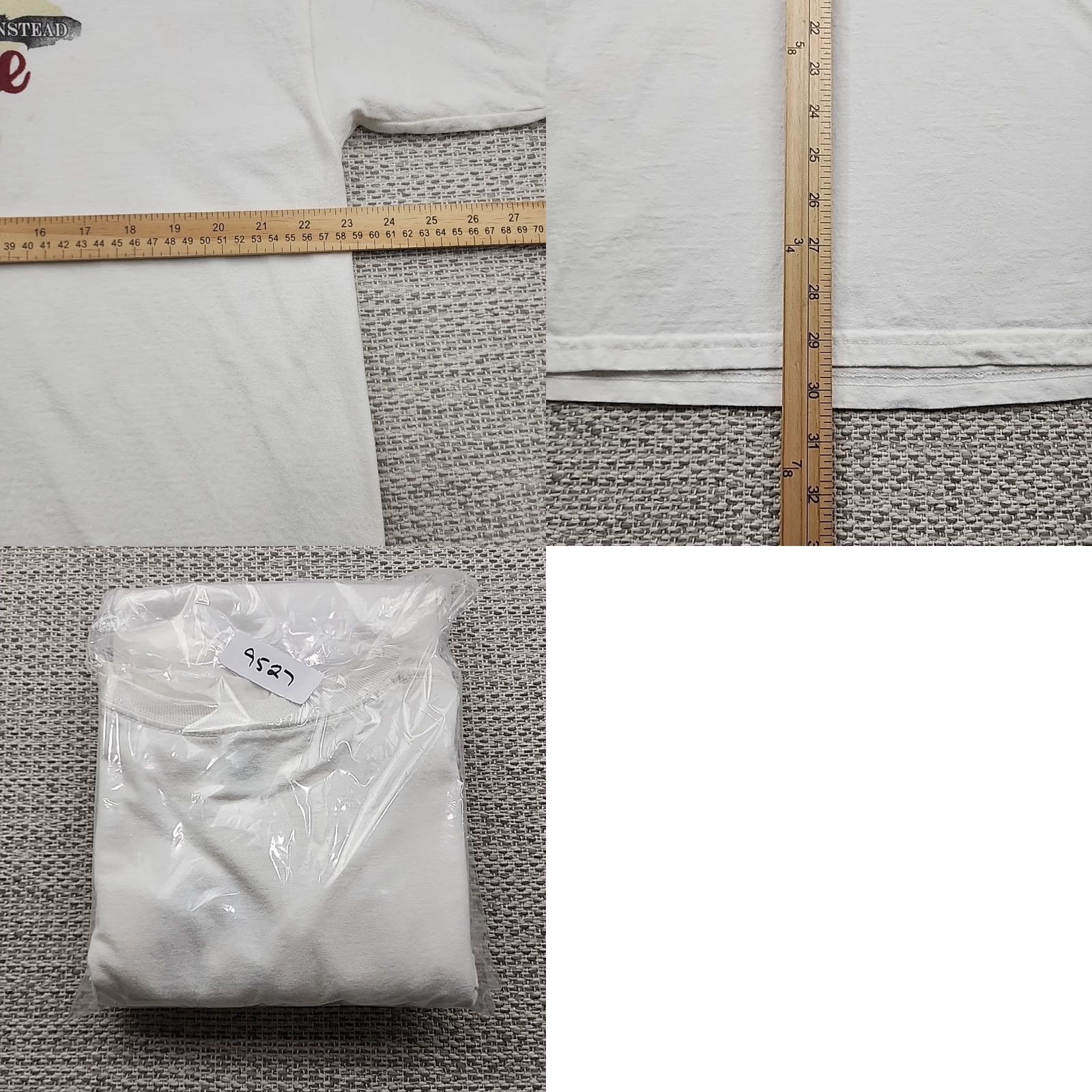 Vintage VINTAGE TeeFury Graphic Tee Shirt Mens XL Dont Be Sad Be Awesome Meme Short Sleeve White Cotton Graphic Print MENS T-Shirt Graphic tee 1990s? Size US XL / EU 56 / 4 - 8 Thumbnail