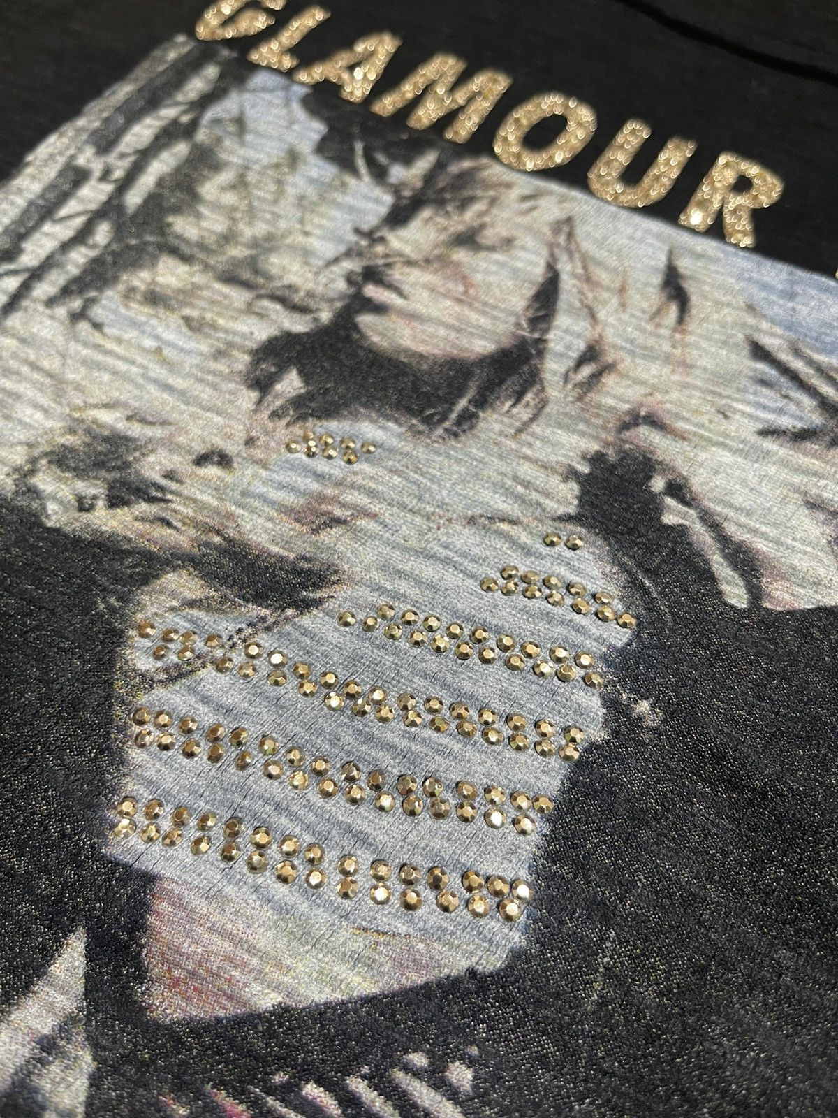 If Six Was Nine Y2K GLAMOUR RODEO short sleeve tshirt ifsix style Size M / US 6-8 / IT 42-44 - 4 Thumbnail