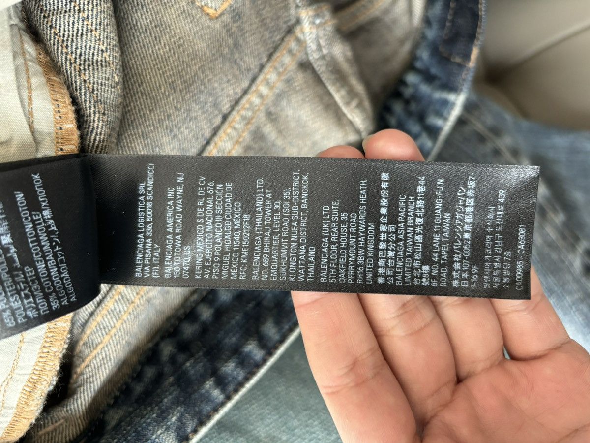 Balenciaga balenciaga crystal denim Size US 30 / EU 46 - 20 Thumbnail