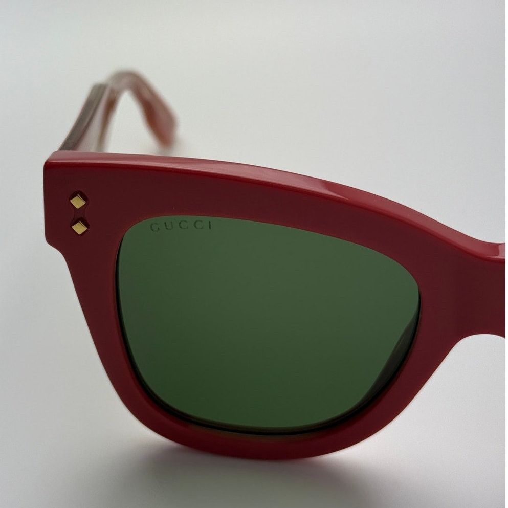 Gucci New Gucci Sunglasses GG1082S 004 Pink Green Women Size ONE SIZE - 9 Thumbnail
