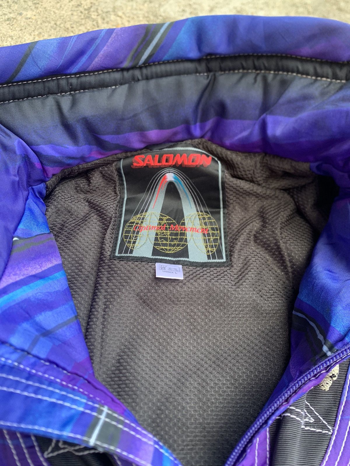Salomon × Vintage Very Rare Salomon Ski Jacket with Hoodie Production Size US L / EU 52-54 / 3 - 13 Thumbnail