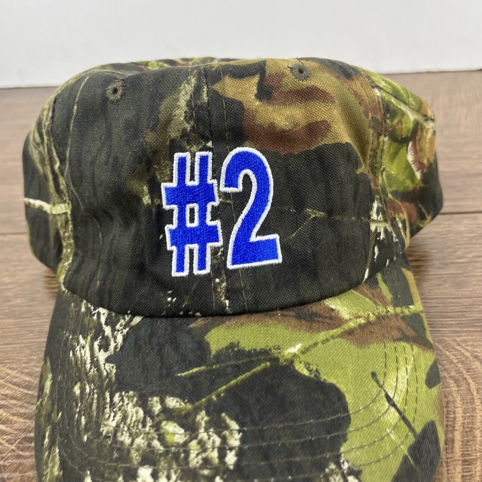 Other #2 Baseball Hat Adjustable Hat Camo Adjustable Hat Green Adu Size ONE SIZE - 6 Thumbnail