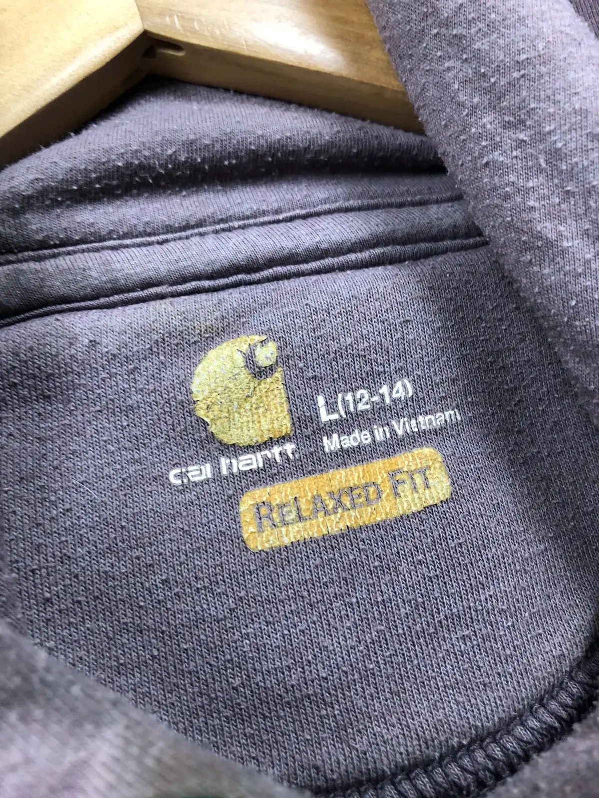Carhartt CARHARTT Vintage Streetwear Mini Logo Hoodie Casual Mens Size US L / EU 52-54 / 3 - 7 Thumbnail