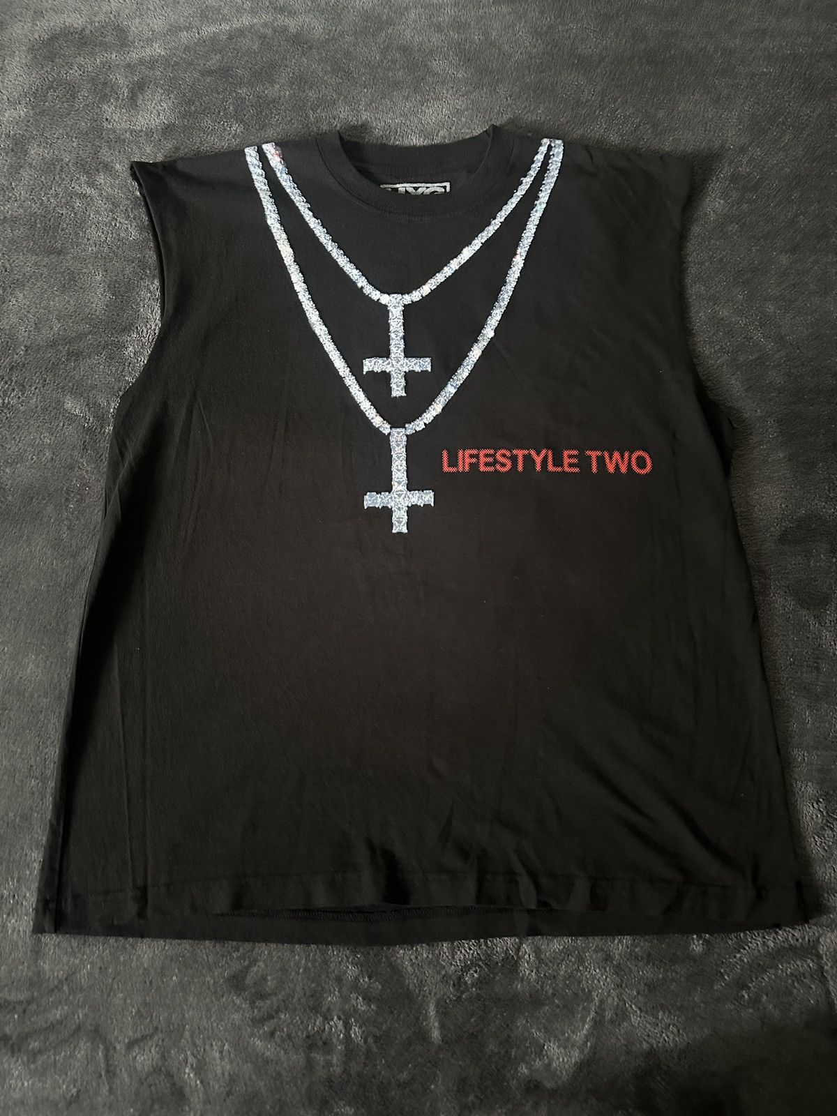 Playboi Carti HOMIXIDE GANG CHAINS TEE Size US L / EU 52-54 / 3 - 1 Thumbnail