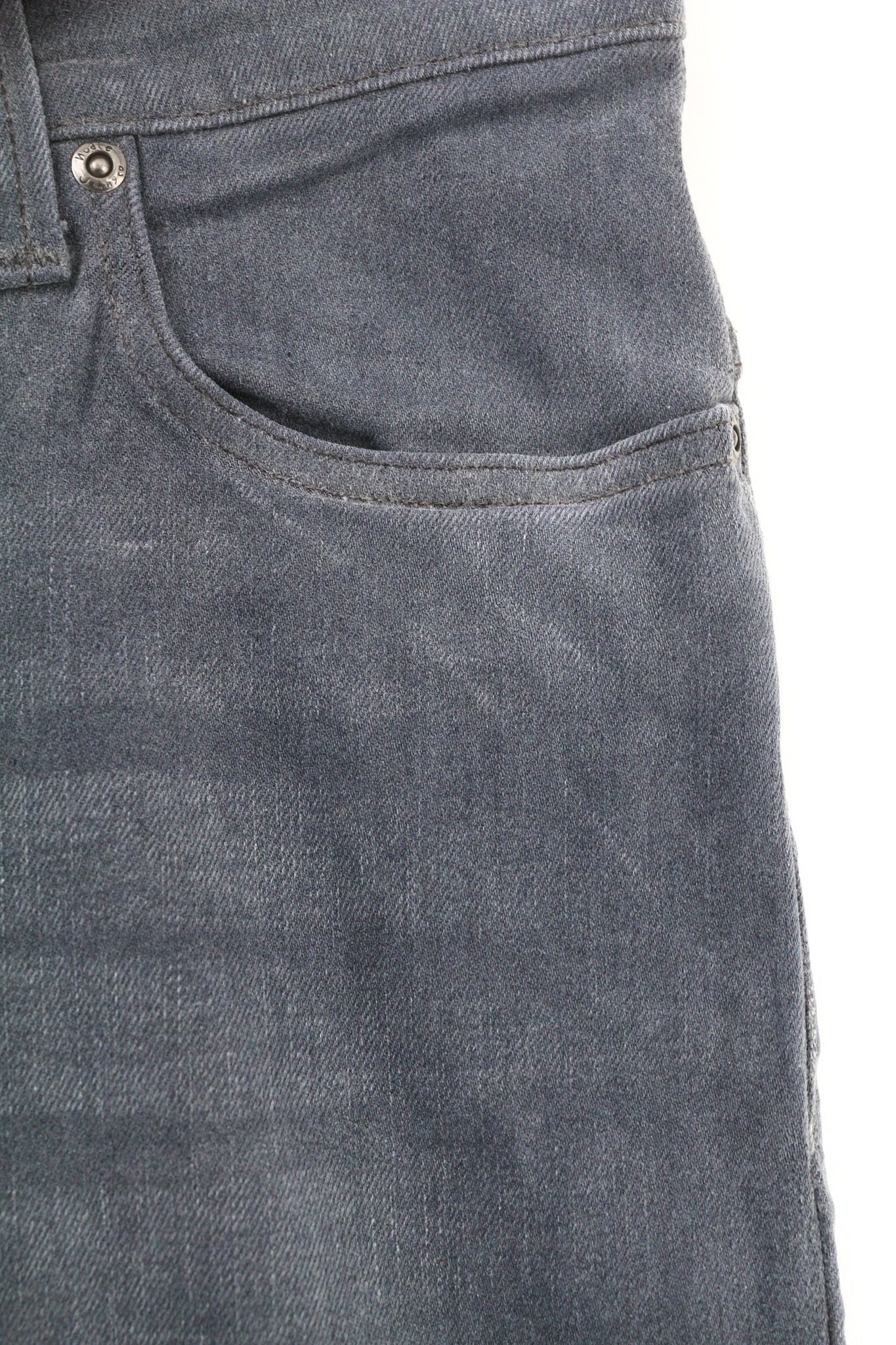 Nudie Jeans THIN FINN W32/L32 Slim Grey Elastane Jeans 80648 Size US 32 / EU 48 - 10 Thumbnail