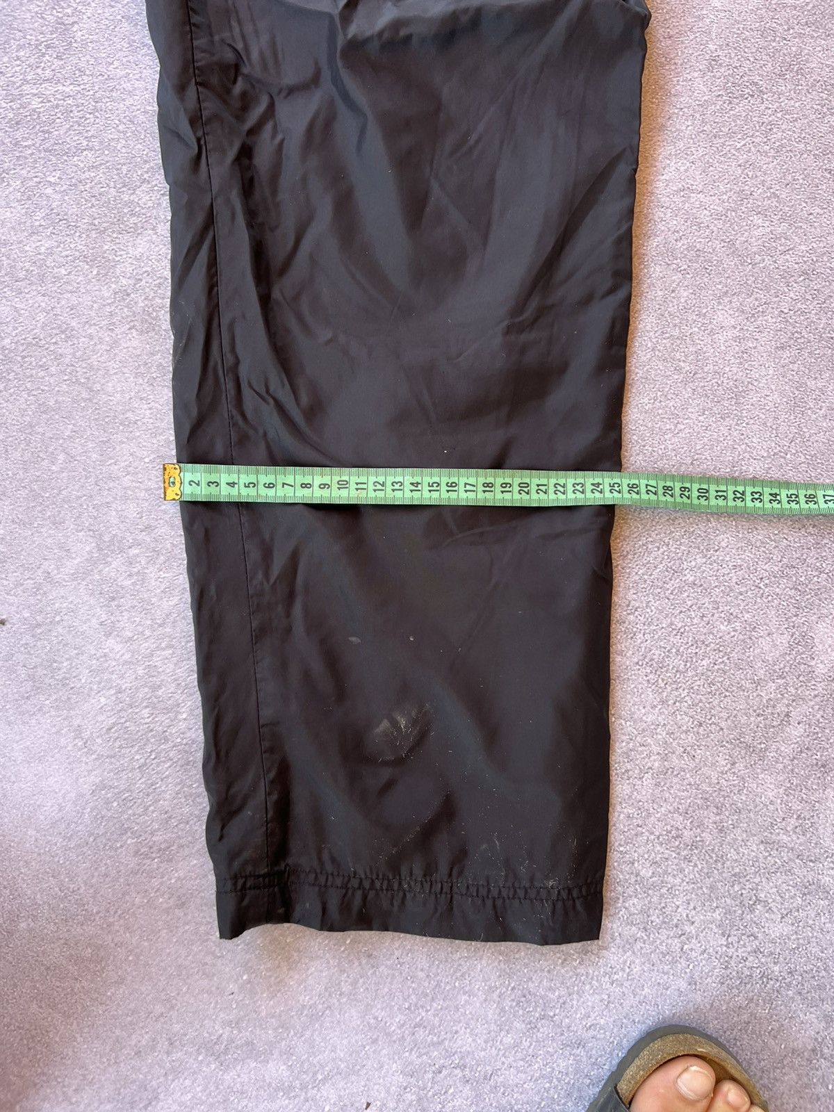 Nike 🔥 Nike Vintage Black Nylon Y2K Track Hype Pants – Size L Size US 32 / EU 48 - 10 Thumbnail