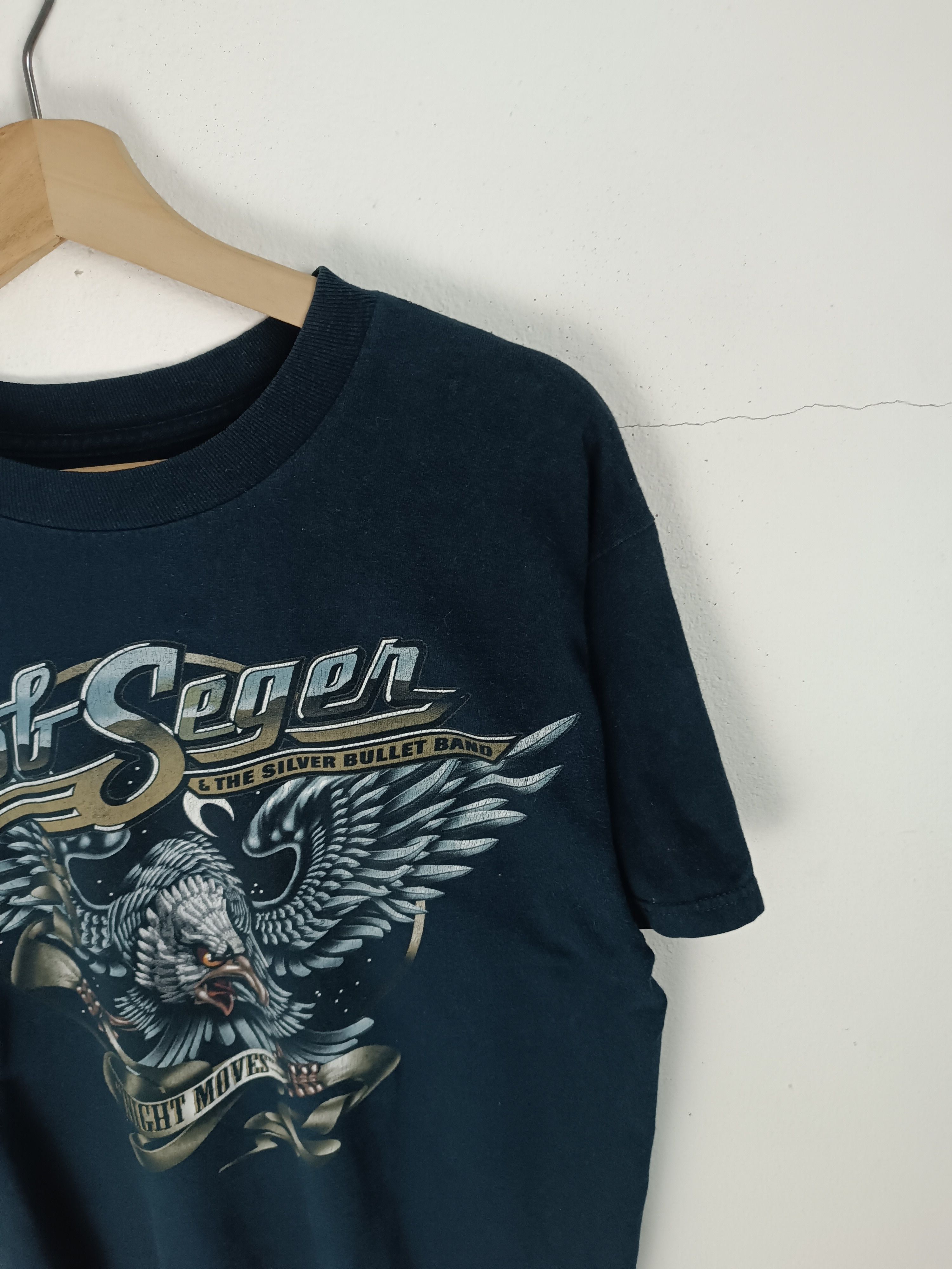 Band Tees VINTAGE '11 BOB SEGER AND THE SILVER BULLET TOUR CROP TEE Size US M / EU 48-50 / 2 - 7 Thumbnail
