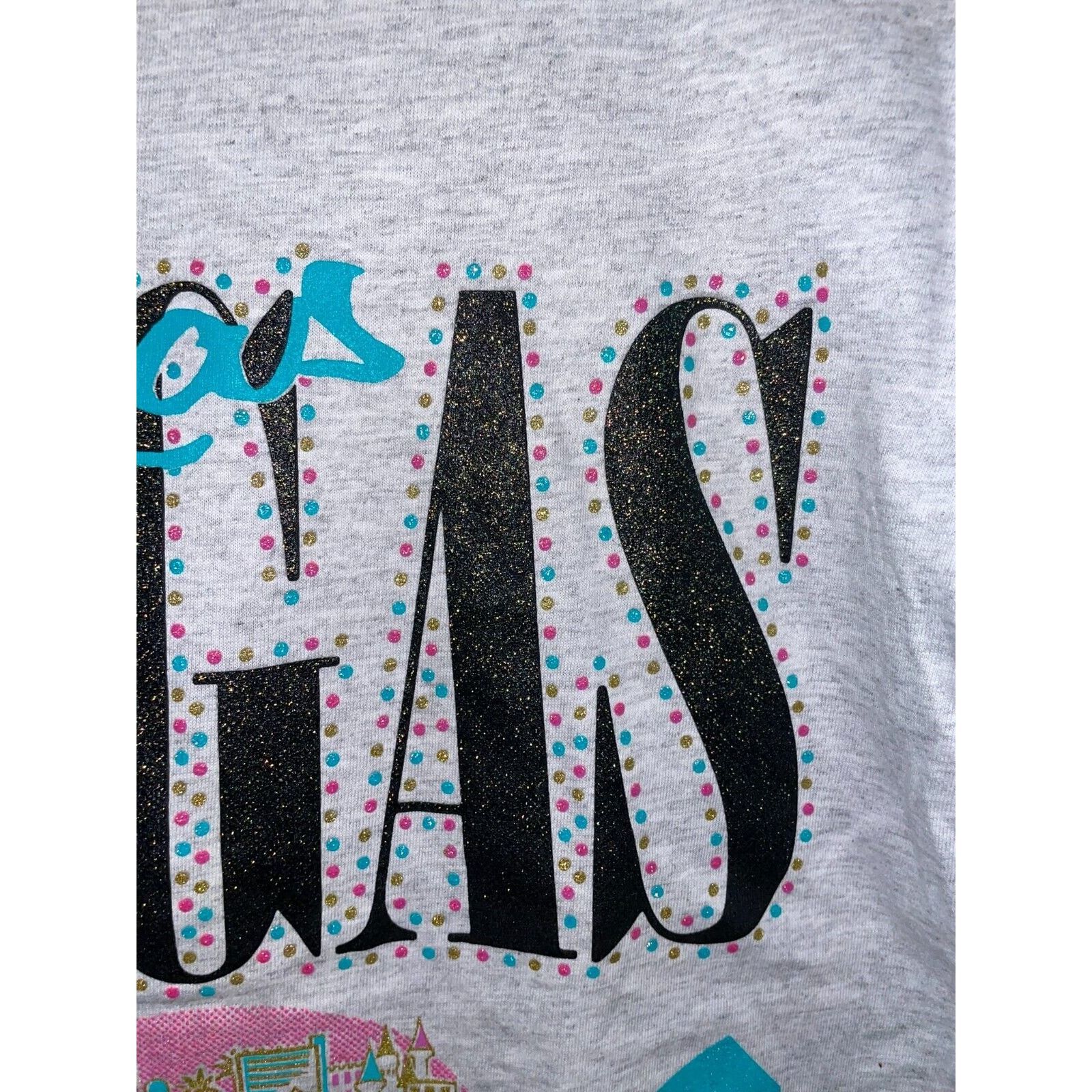Vintage Vintage Las Vegas Shirt Tee 90s Neon Tourist Graphic Large Size US L / EU 52-54 / 3 - 4 Thumbnail