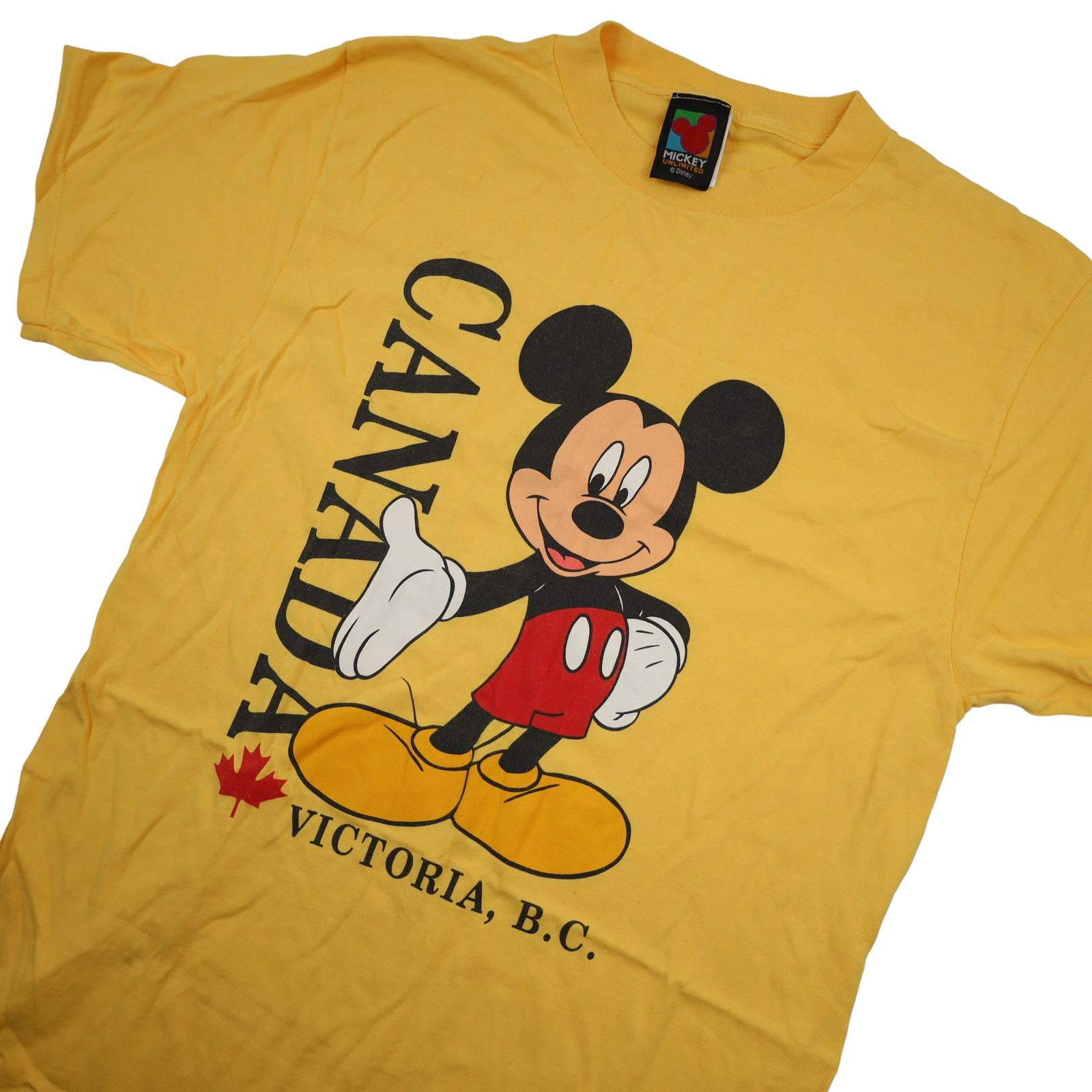 Disney × Vintage Vintage Disney Mickey Mouse Canada Graphic T Shirt Size US L / EU 52-54 / 3 - 2 Thumbnail