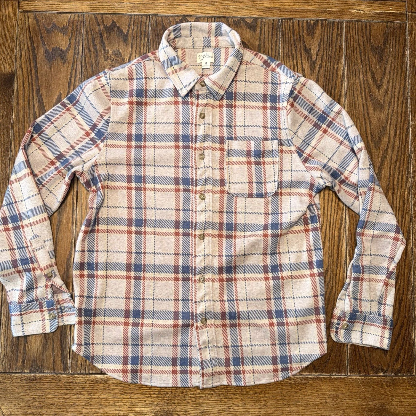 J.Crew J. CREW Lightweight Seaboard Soft-Knit Shirt Mens Size Medium Size US M / EU 48-50 / 2 - 2 Thumbnail