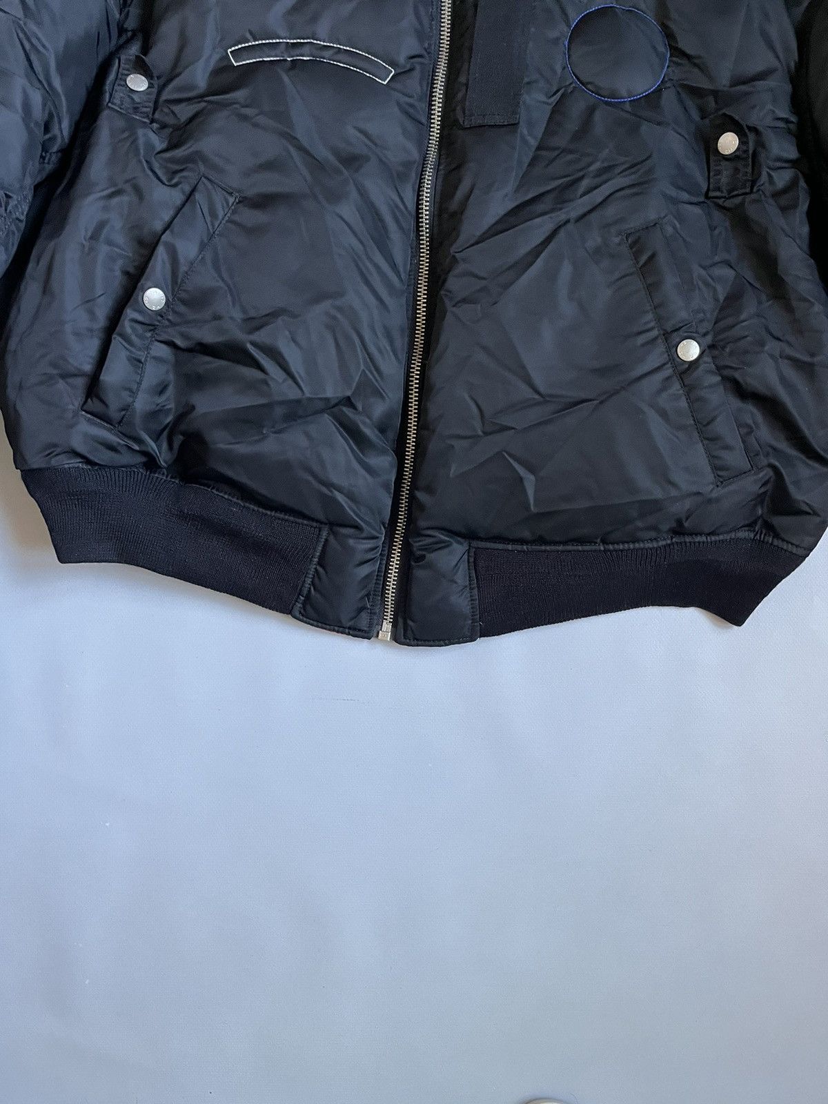 H&M × Heron Preston H2 Heron Preston Men Polyamide Reversible Bomber Jacket Size US L / EU 52-54 / 3 - 2 Thumbnail