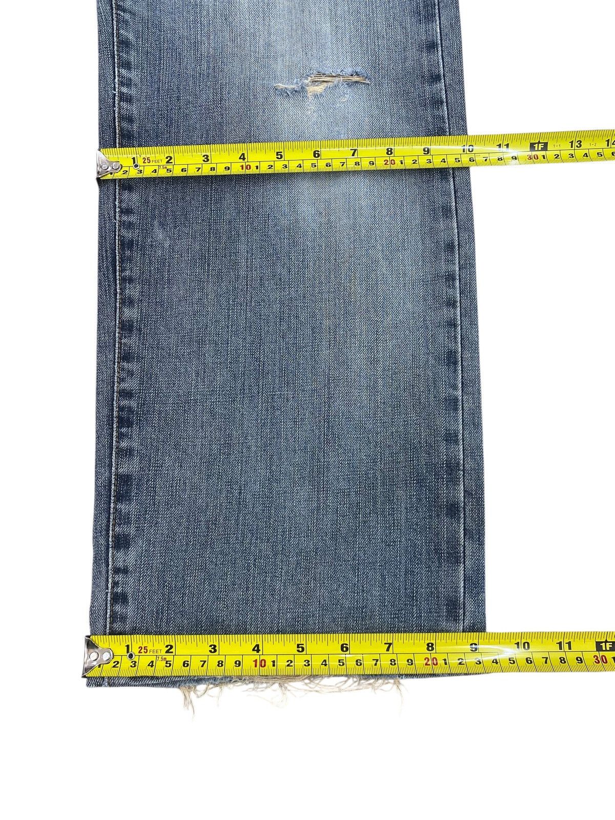 Edwin Edwin 405 Faded Blue Wash Style Loose Jeans Size US 30 / EU 46 - 7 Thumbnail