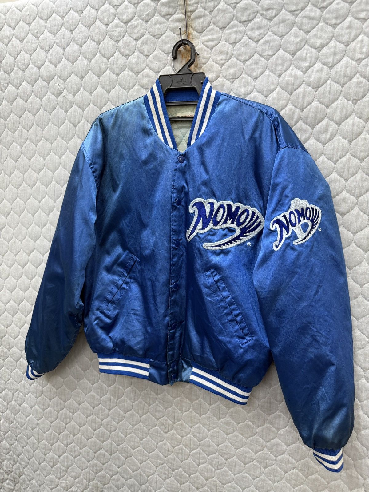 MLB 🔥🔥🔥ARCHIVE VINTAGE TOYOTA NOMO VARSITY JACKET Size US M / EU 48-50 / 2 - 3 Thumbnail