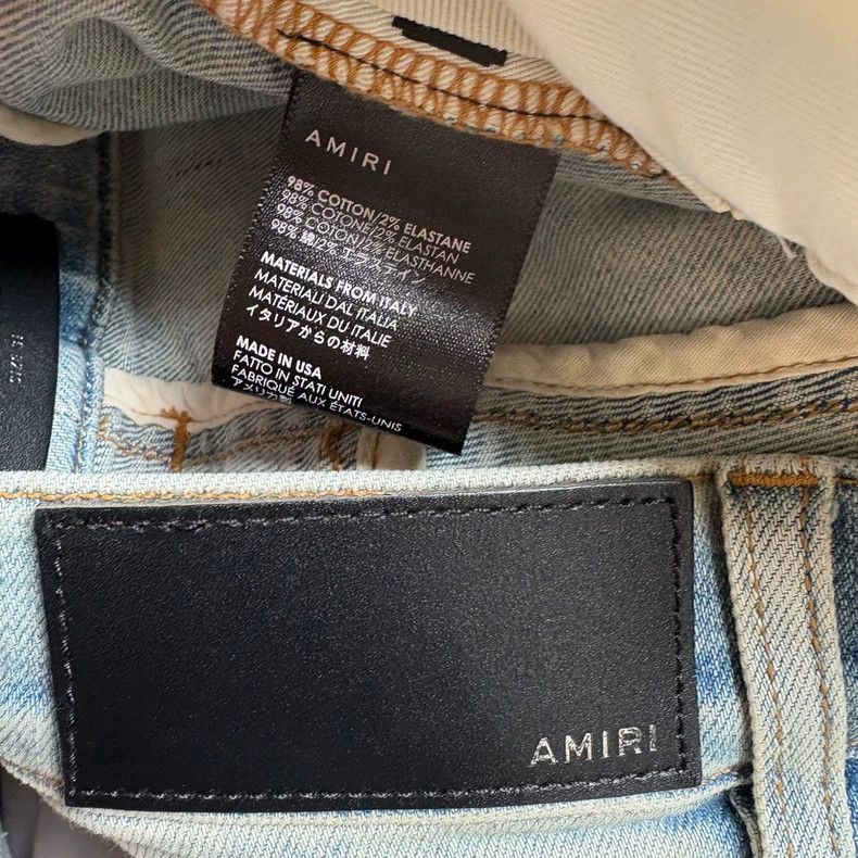 Amiri Amiri 17SS Ink Blue Diamond Jeans 2501-Nextarrow Size US 31 - 5 Thumbnail