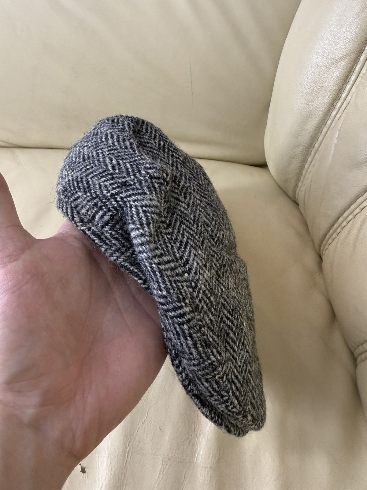 Harris Tweed Vintage harris tweed flat cap wool tweed Size ONE SIZE - 7 Thumbnail