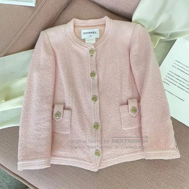 Chanel Chanel Pink Women's Cardigan Sweater . Size S / US 4 / IT 40 - 4 Thumbnail