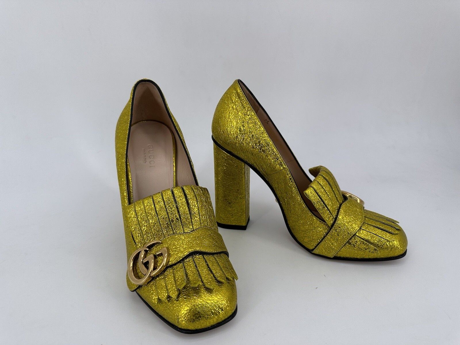 Gucci New Gucci Heels Pumps Size IT-39/US-9 Woman's Marmont Size US 9 / IT 39 - 6 Thumbnail