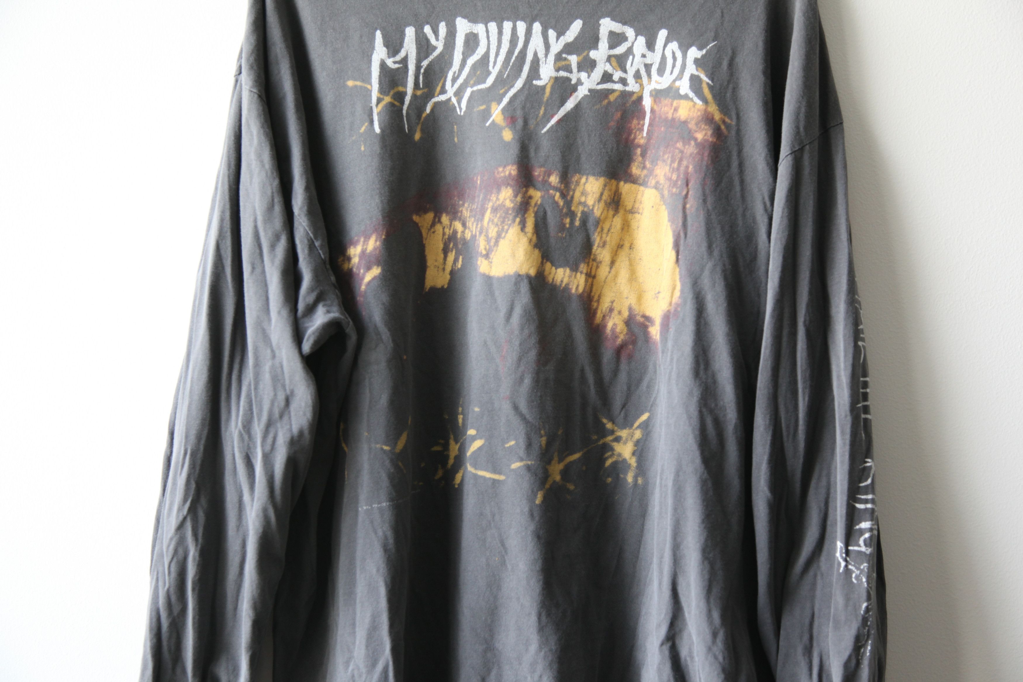 Vintage Vintage 1992 My Dying Bride Long Sleeve Shirt Hail The King Size US XL / EU 56 / 4 - 2 Thumbnail