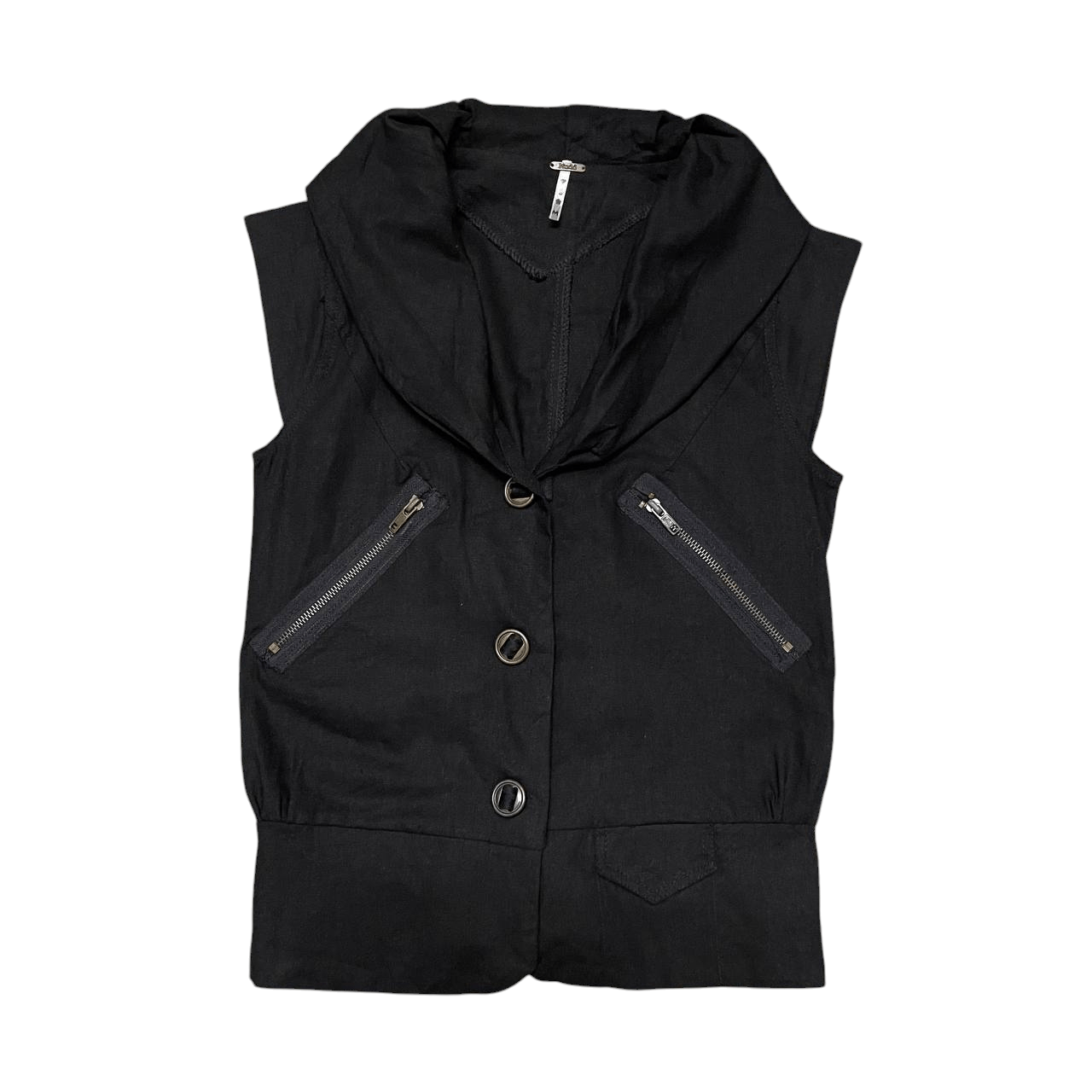 If Six Was Nine Vintage Mudd Punk Vest Sleeveless ifsixwasnine lgb Size US M / EU 48-50 / 2 - 1 Thumbnail