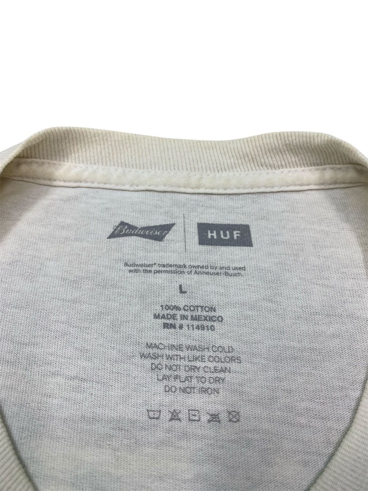 Budweiser Budweiser x HUF long sleeve tee Size US L / EU 52-54 / 3 - 6 Thumbnail