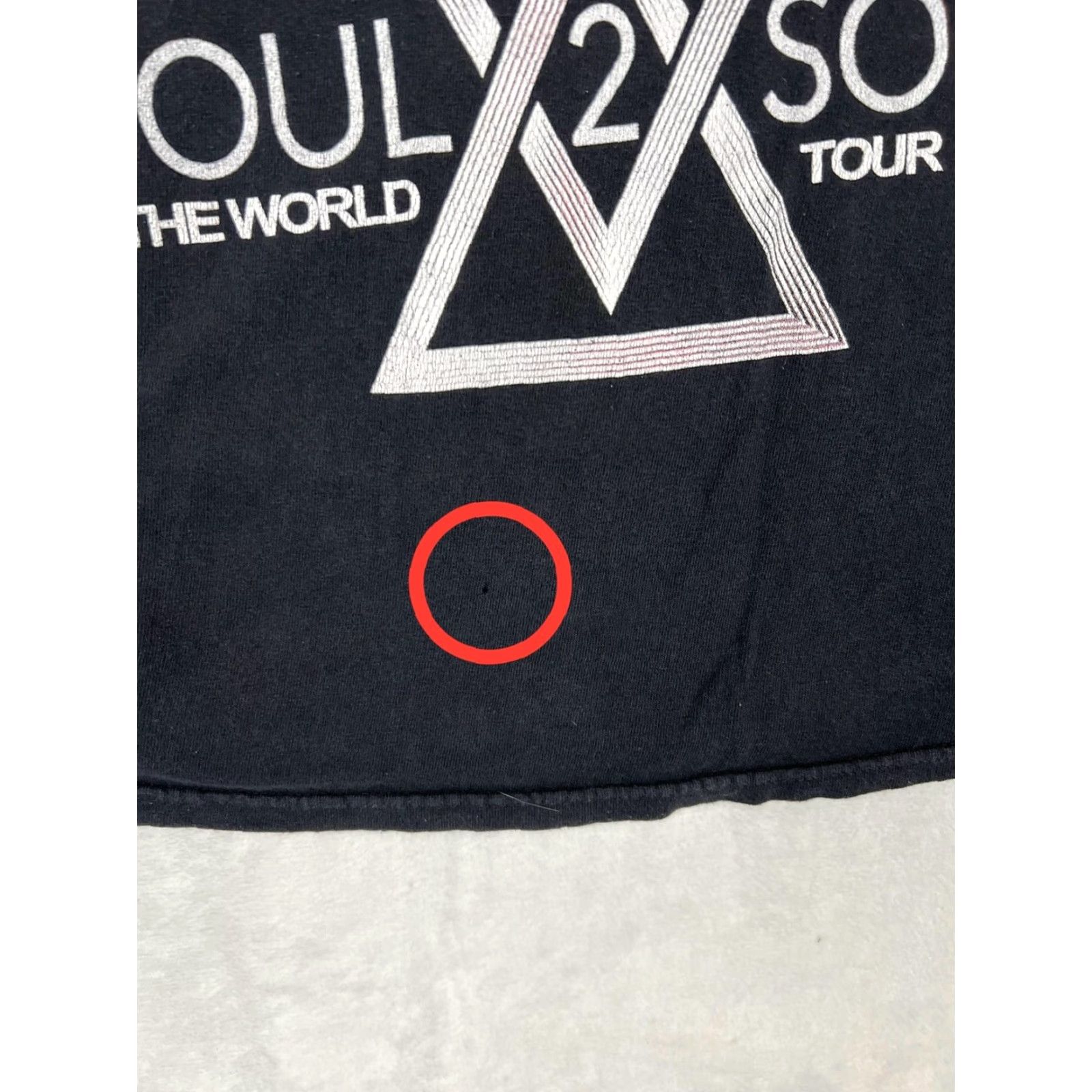 Vintage Tim McGraw Faith Hill Soul 2 Soul T-Shirt Small Black 2017 Tour Concert Size US S / EU 44-46 / 1 - 5 Thumbnail