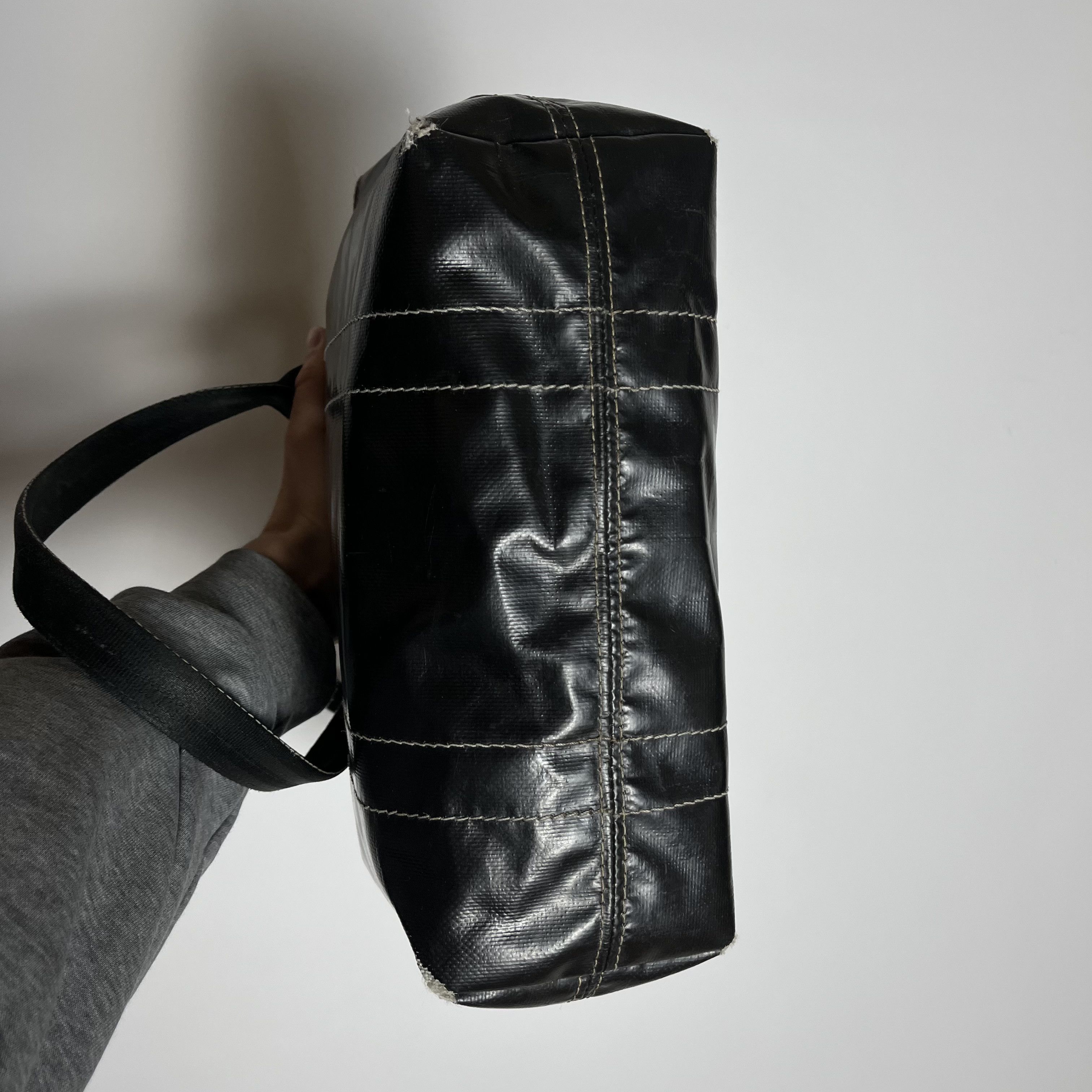 Freitag Freitag Recycled Shoulder Black Tote Bag Size ONE SIZE - 13 Thumbnail