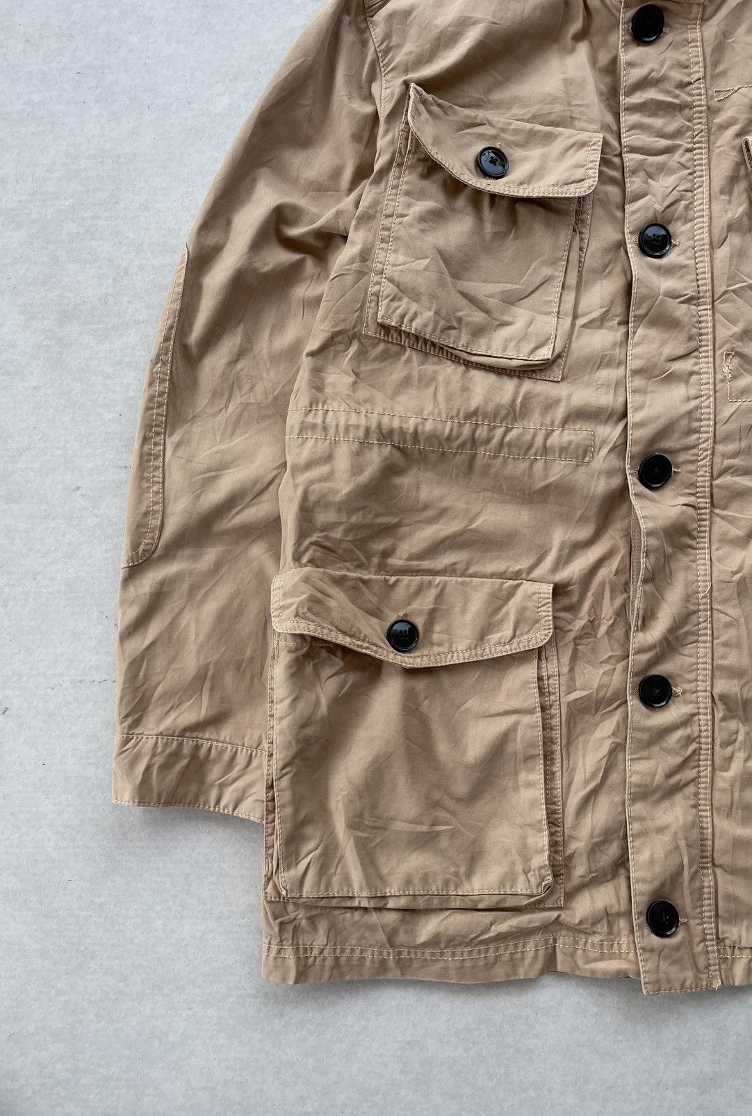 Tommy Hilfiger TOMMY HILFIGER MEN'S SAFARI FIELD JACKET Size US XL / EU 56 / 4 - 5 Thumbnail