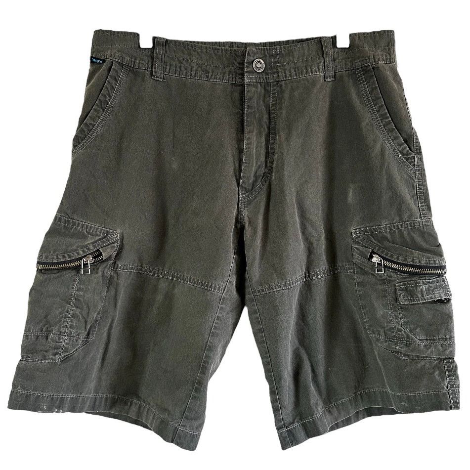 Kuhl Vintage Patina Dye Cargo Shorts selling 34