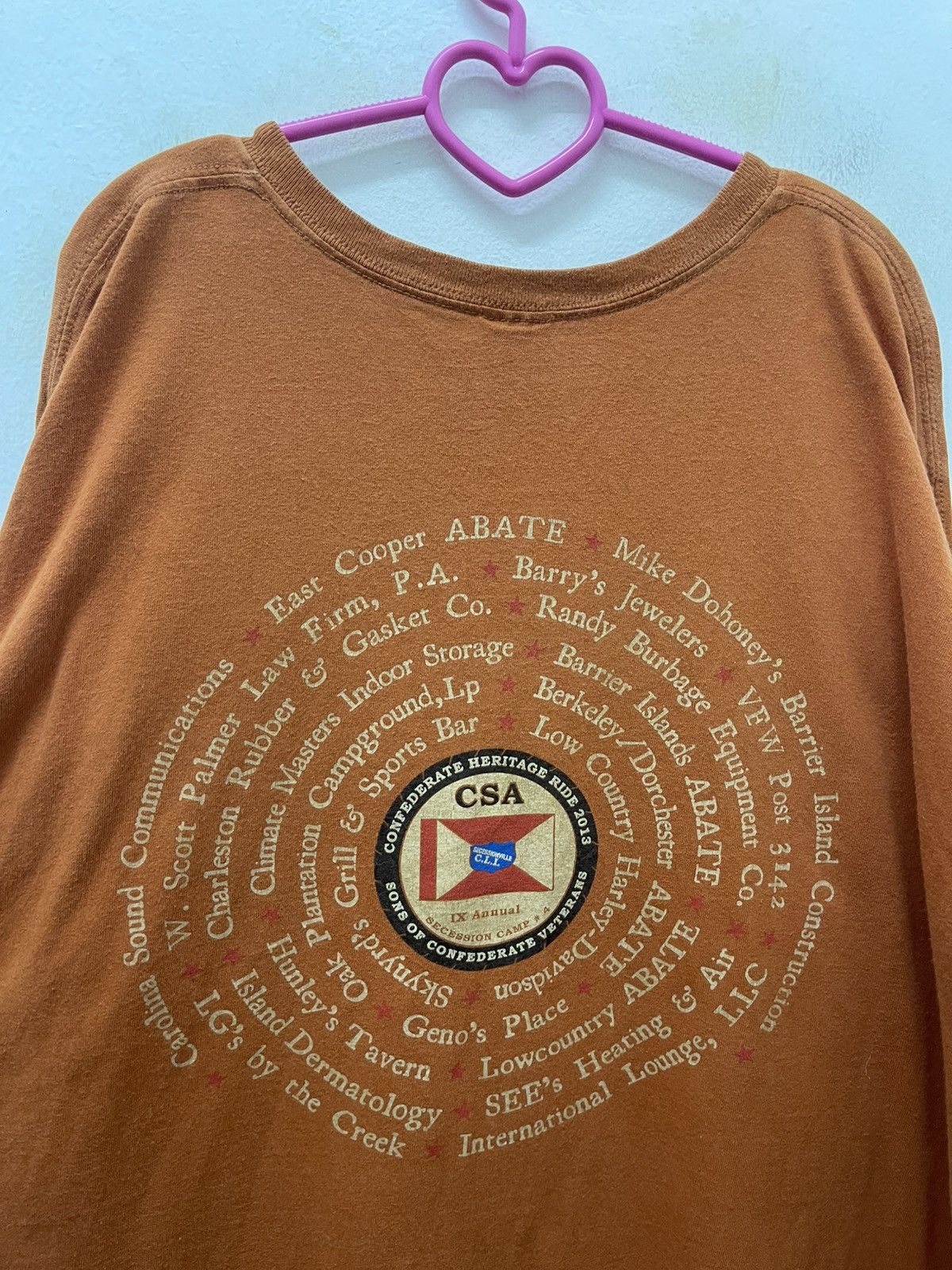 Vintage Rare CONFEDERATE HERITAGE RIDE Harley Davidson Rider Tee Size US XXL / EU 58 / 5 - 5 Thumbnail