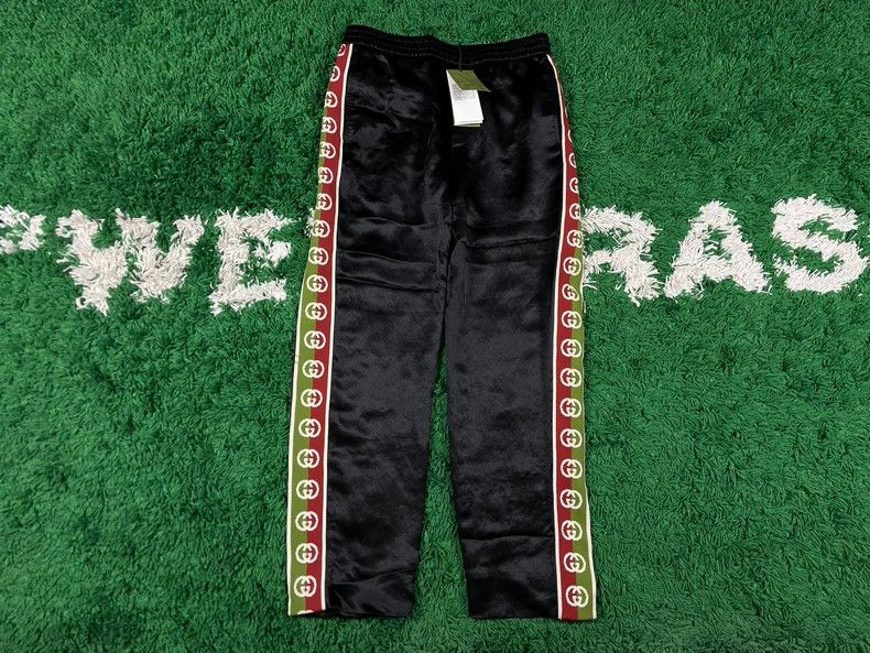 Gucci Old flower striped acetic acid trousers 2503-Nextarro