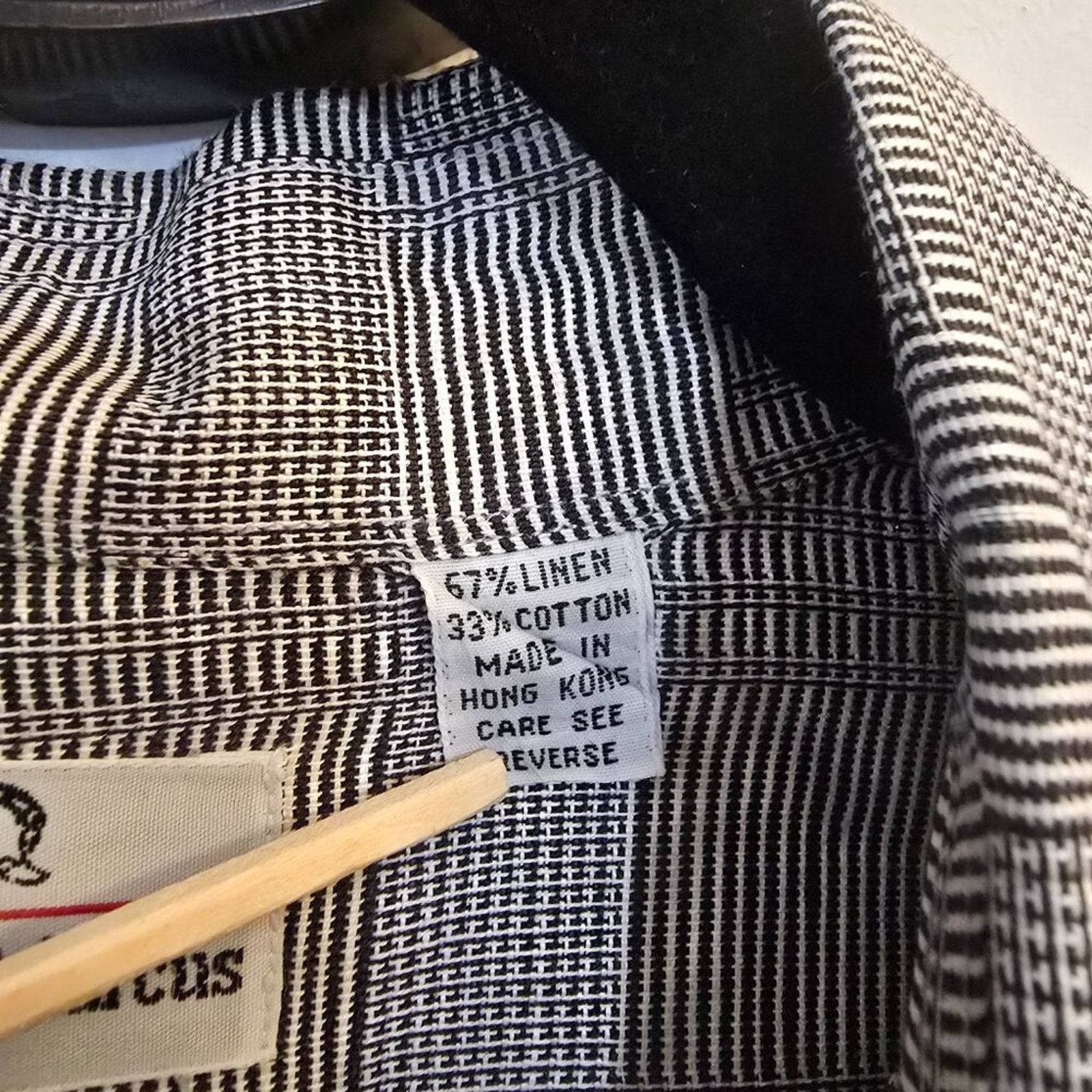 Neiman Marcus Neiman Marcus Glen Plaid Linen Cotton Vintage Hong Kong Size US XL / EU 56 / 4 - 3 Thumbnail