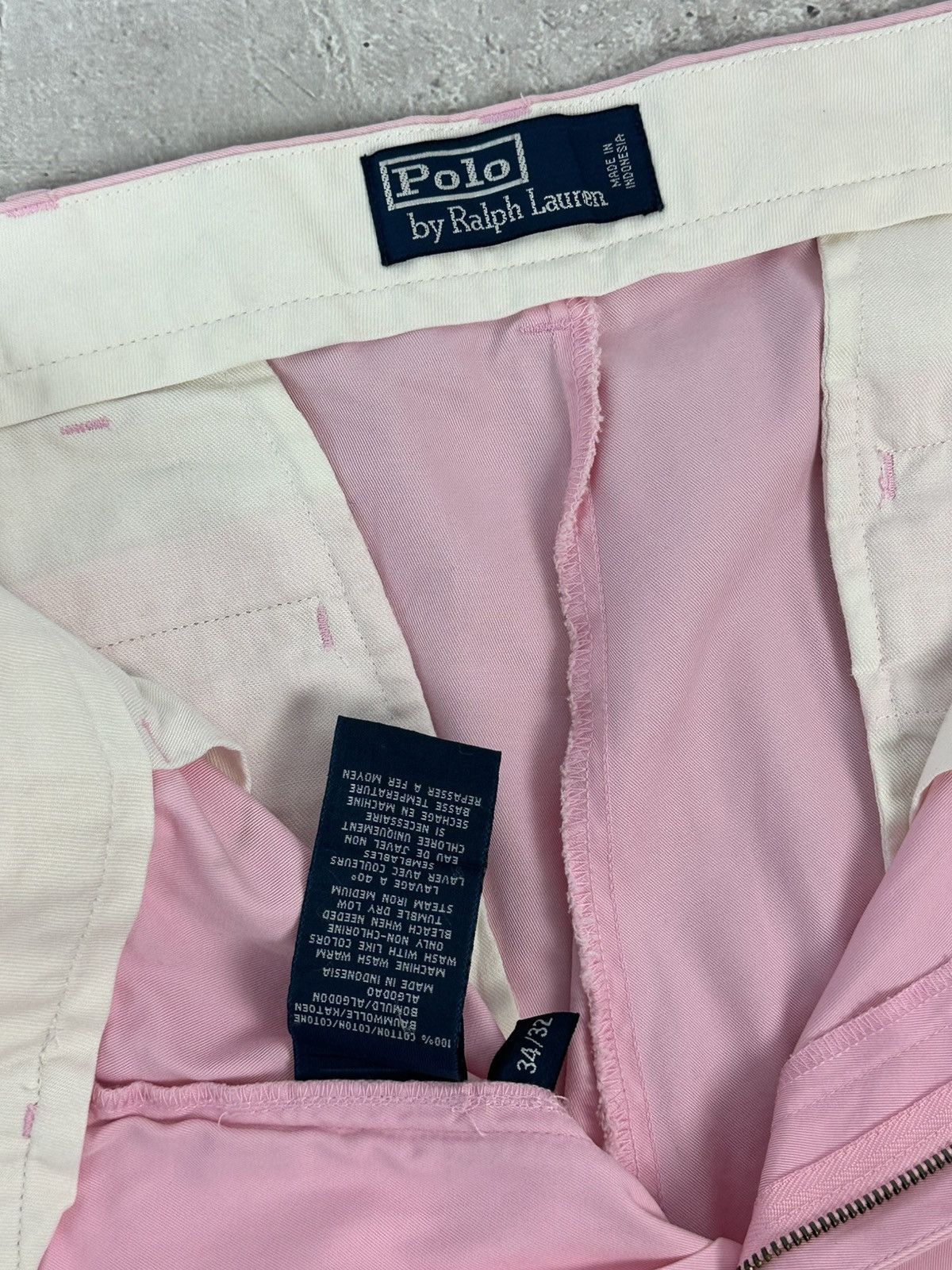 Polo Ralph Lauren Vintage Polo Ralph Lauren Pink Men’s Trousers Pants Size US 34 / EU 50 - 14 Thumbnail