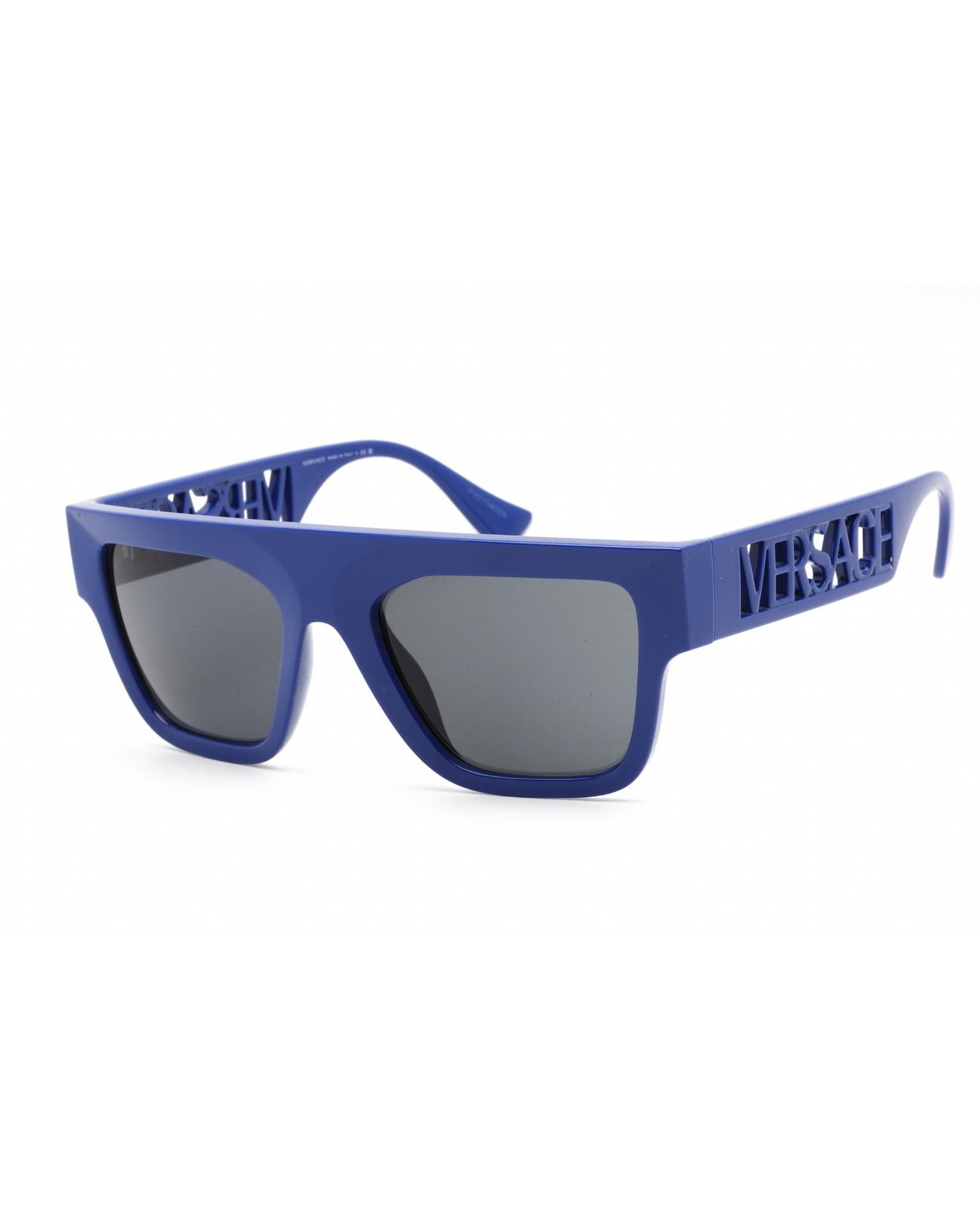 image of Versace Ve4430U Sunglasses Blue / Grey, Women's
