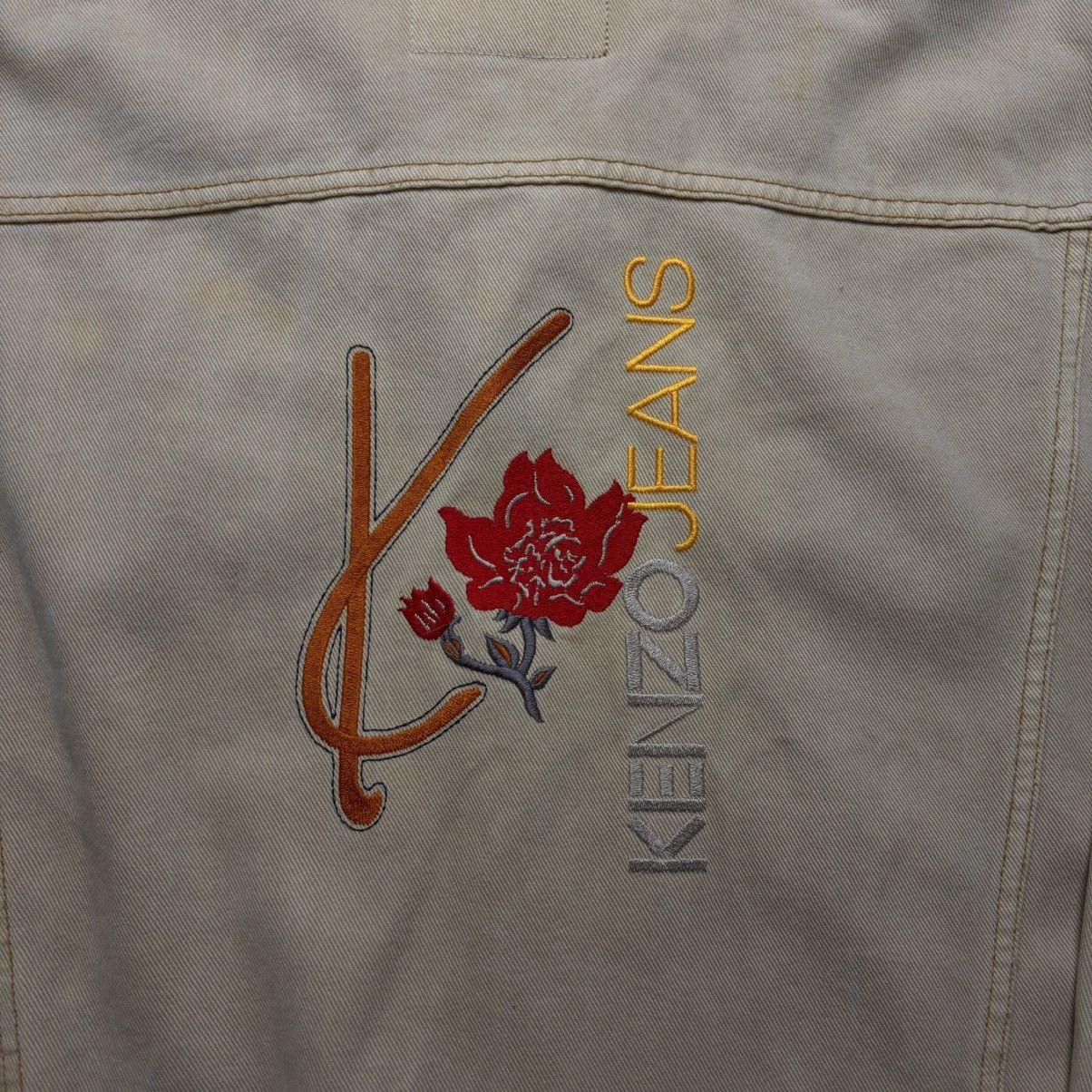Kenzo × Vintage VINTAGE KENZO JEANS JACKET Size US L / EU 52-54 / 3 - 2 Thumbnail