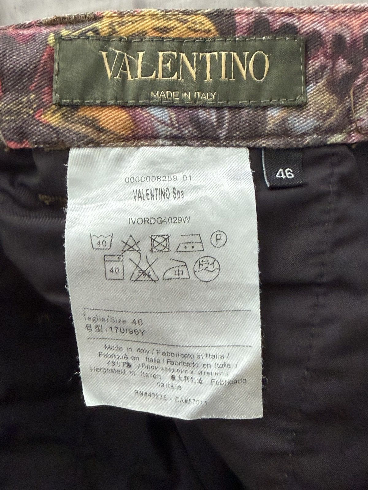 Valentino Valentino Garavani Floral Cargo Shorts Size US 30 / EU 46 - 6 Thumbnail