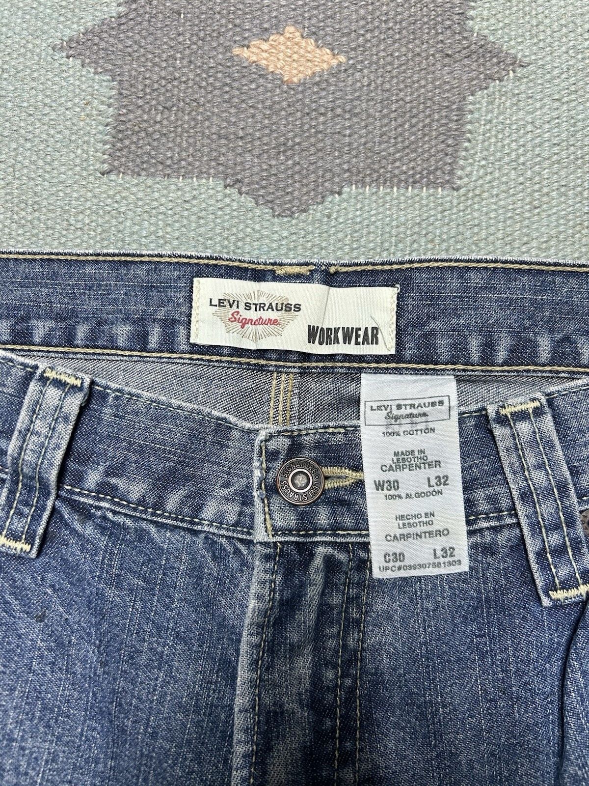 Vintage Vtg Levi’s carpenter jeans y2k baggy wide pipes skater 32x32 Size US 32 / EU 48 - 8 Thumbnail