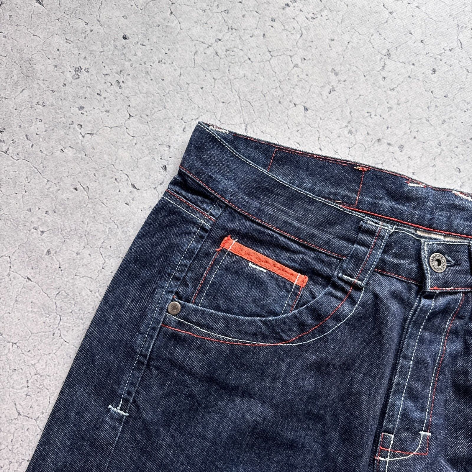 Neighborhood Neighborhood Selvedge Japan Denim Baggy Jeans Mens 34 Size Size US 34 / EU 50 - 6 Thumbnail