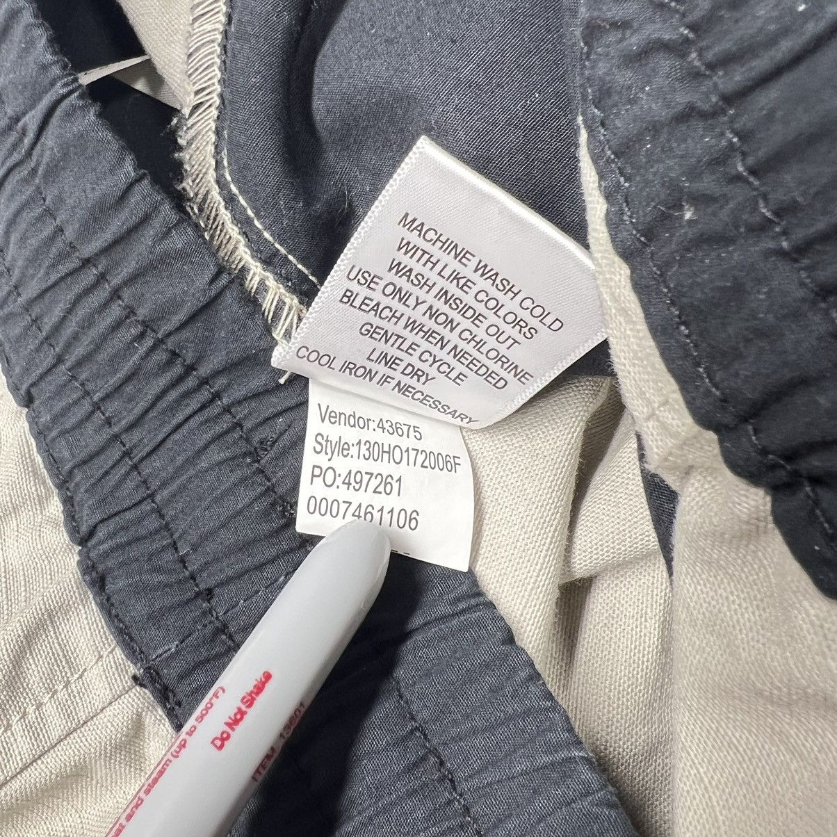 Essentials × FOG FOG Essentials Cargo Pants Beige Ankle Zip Drawstring Size US 32 / EU 48 - 9 Thumbnail