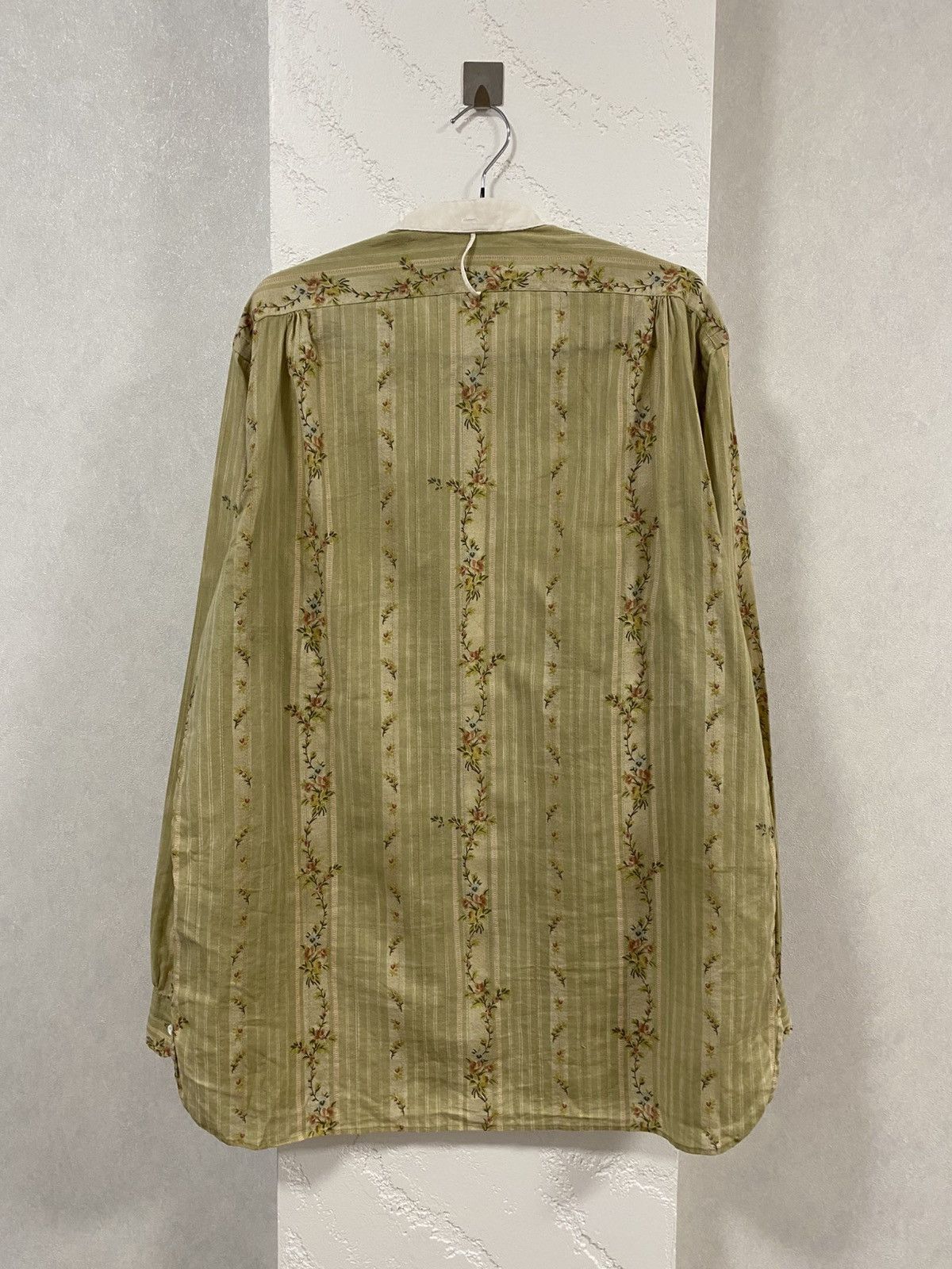 Polo Ralph Lauren Polo Ralph Lauren Japanese style Floral Stripe Button Shirt Size US L / EU 52-54 / 3 - 7 Thumbnail